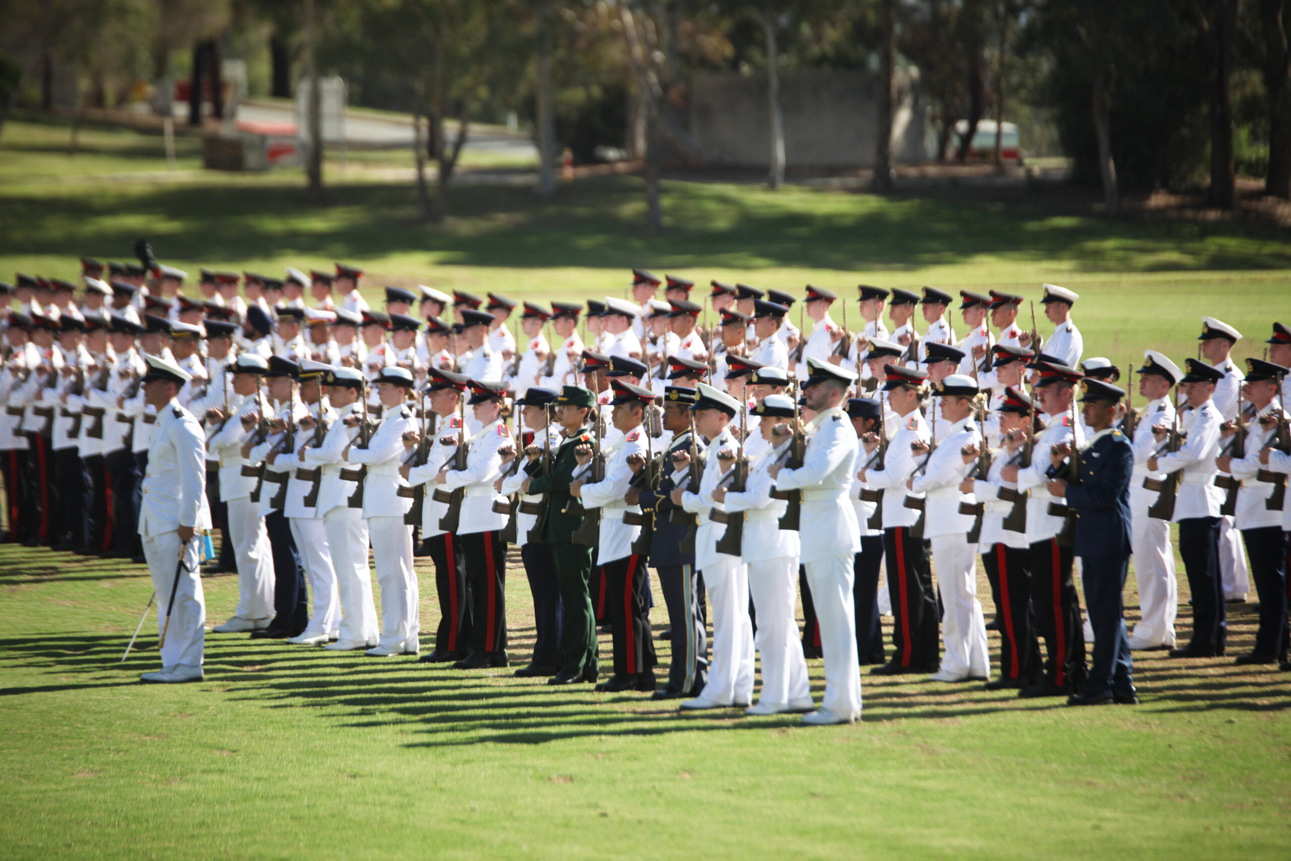 Chief of ADF welcomes new trainee officers to ADFA