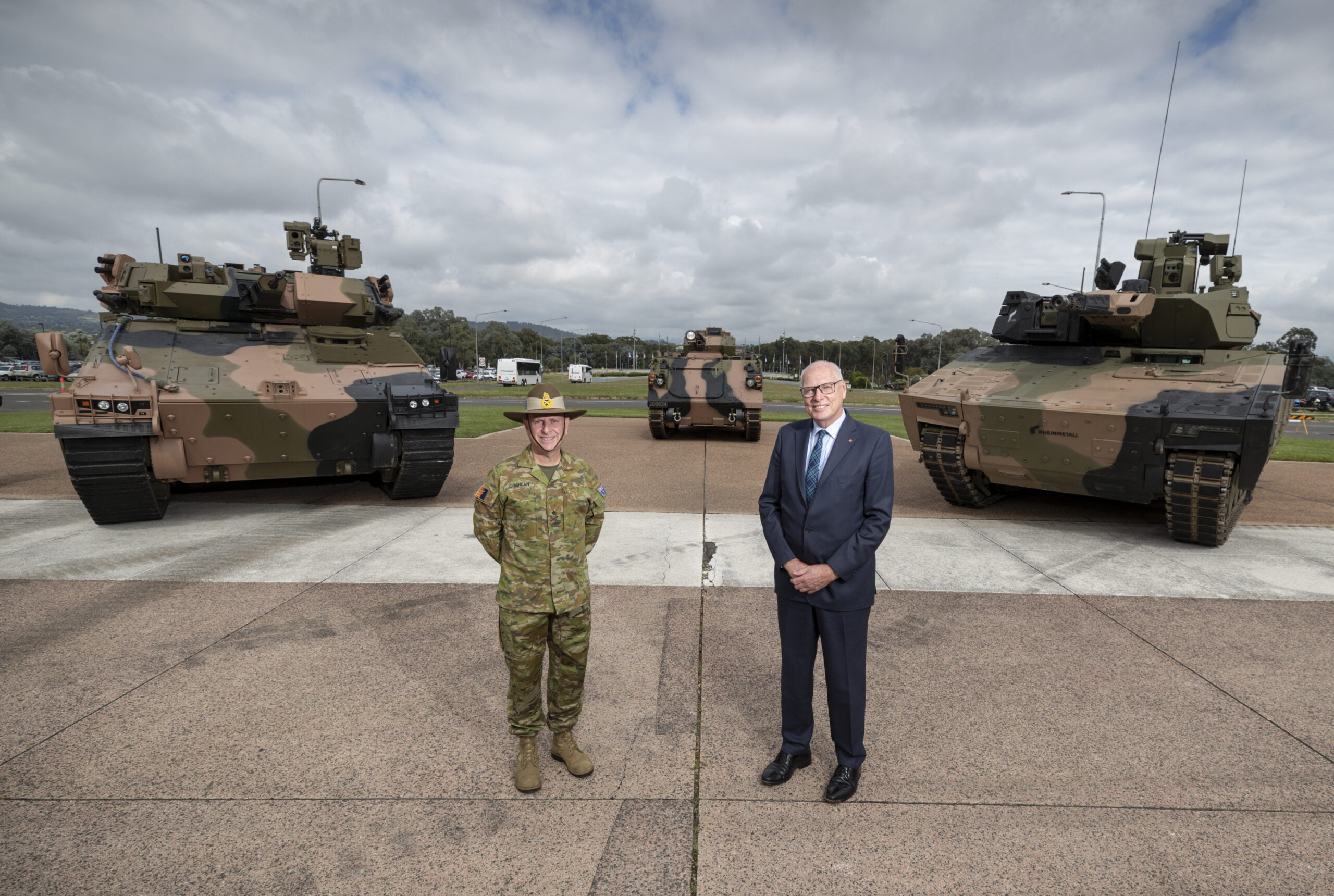 Infantry fighting vehicle contenders unveiled