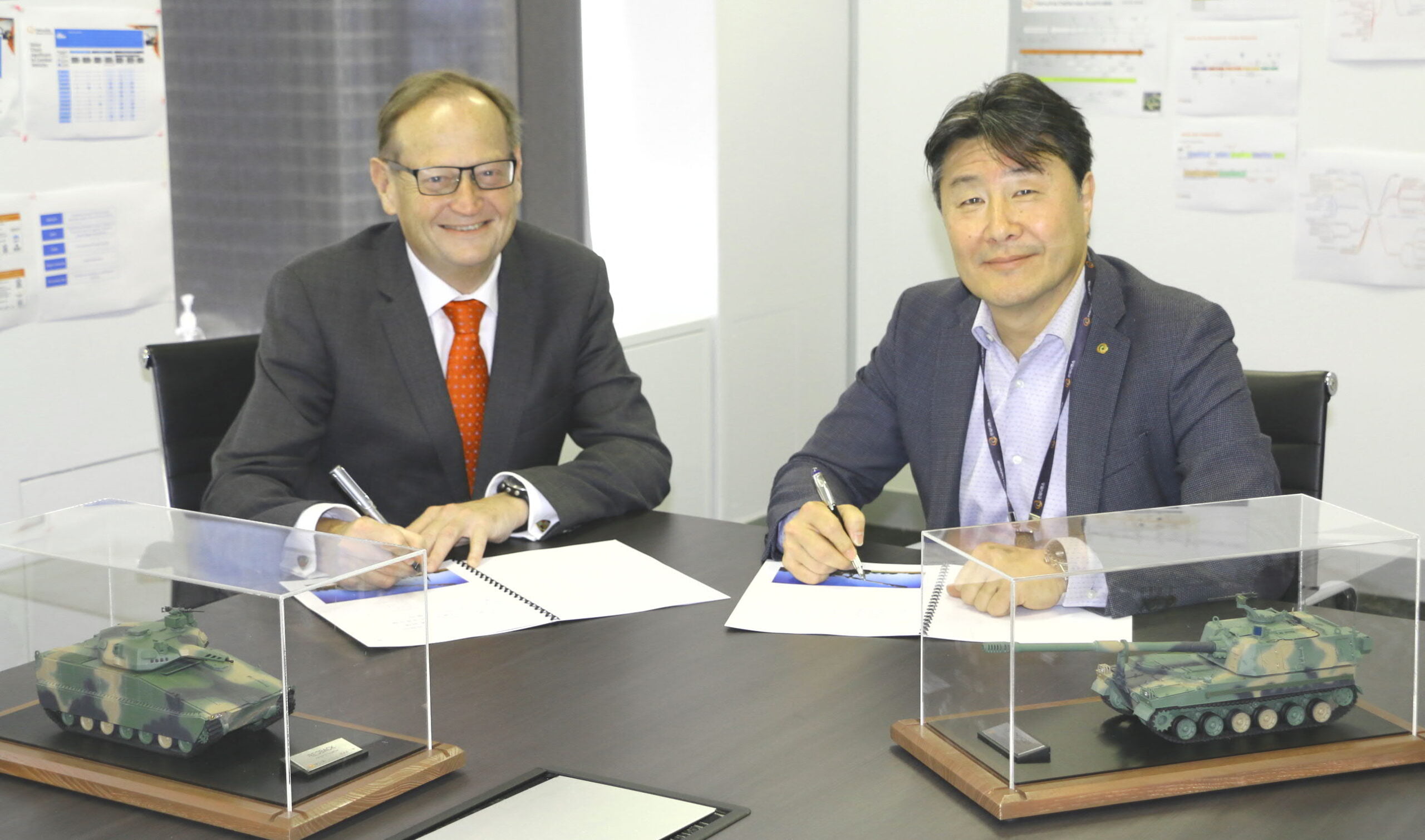 K-TIG, Hanwha sign MOU for armoured vehicle welding technology