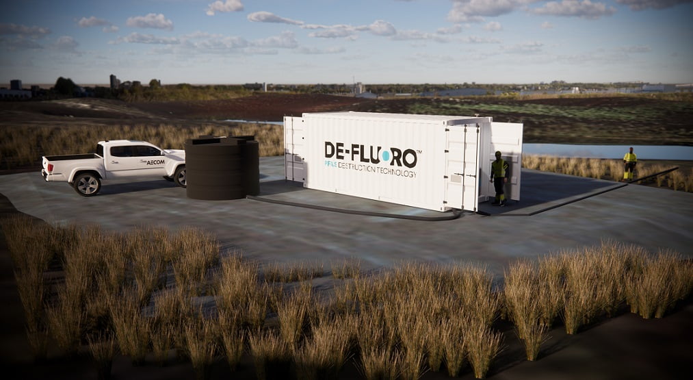 AECOM deploys large-scale field demo of DE-FLUORO technology