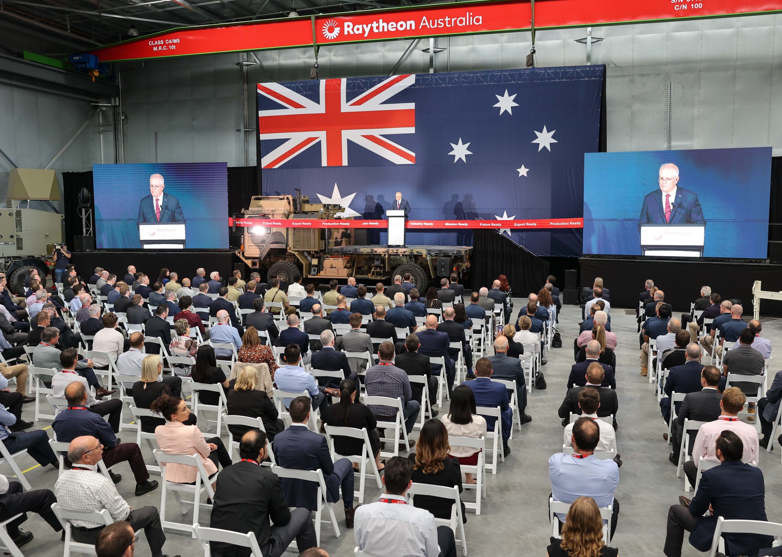 UPDATED: Jobs, business opportunities worth A$40 billion possible after Raytheon Australia unveils air and missile defence precinct