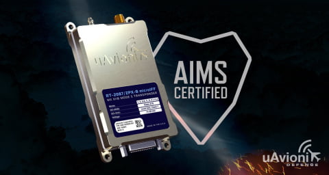 uAvionix Receives DoD AIMS Certification for transponder