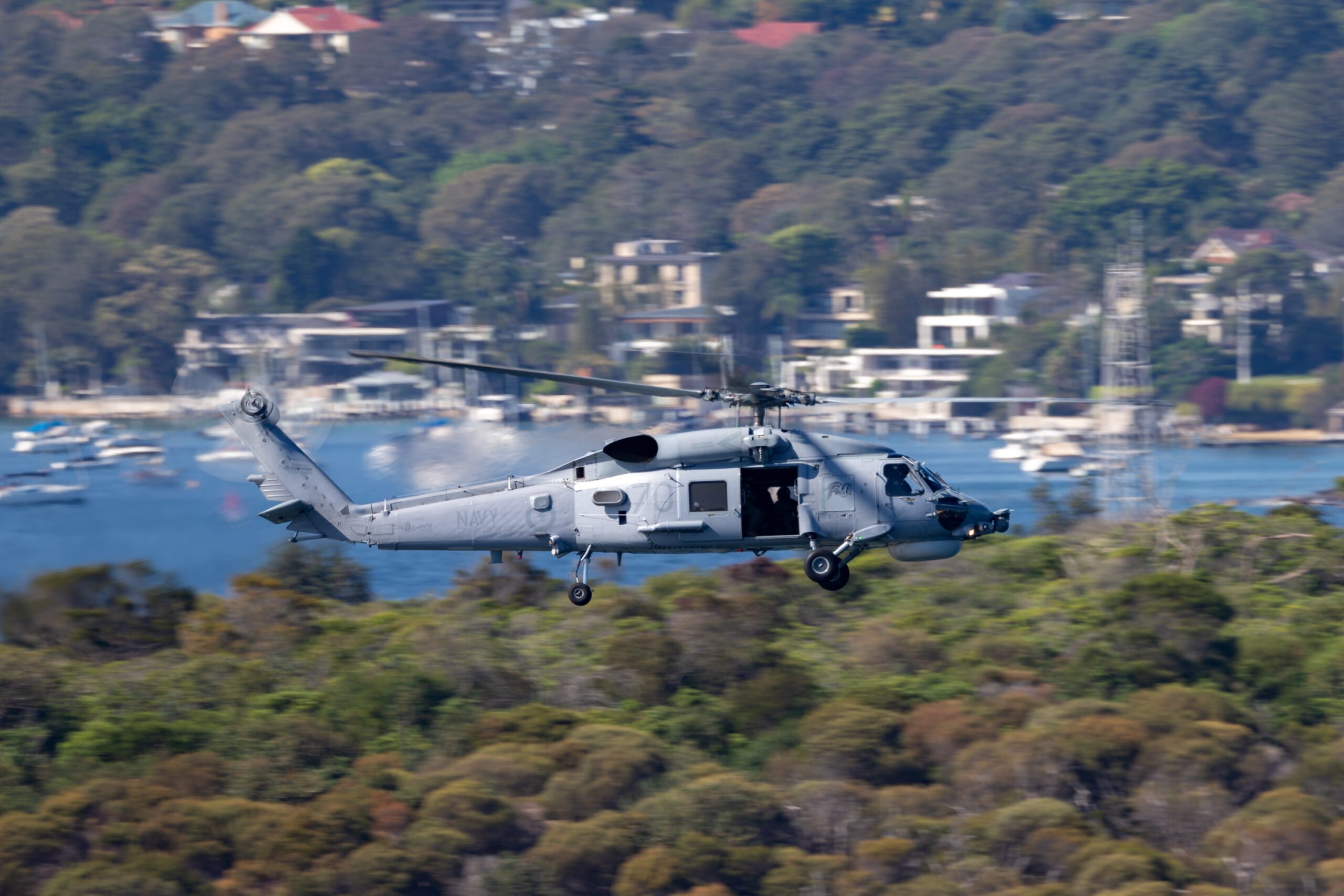 ADF deploying helicopters for SAR work in flooded areas