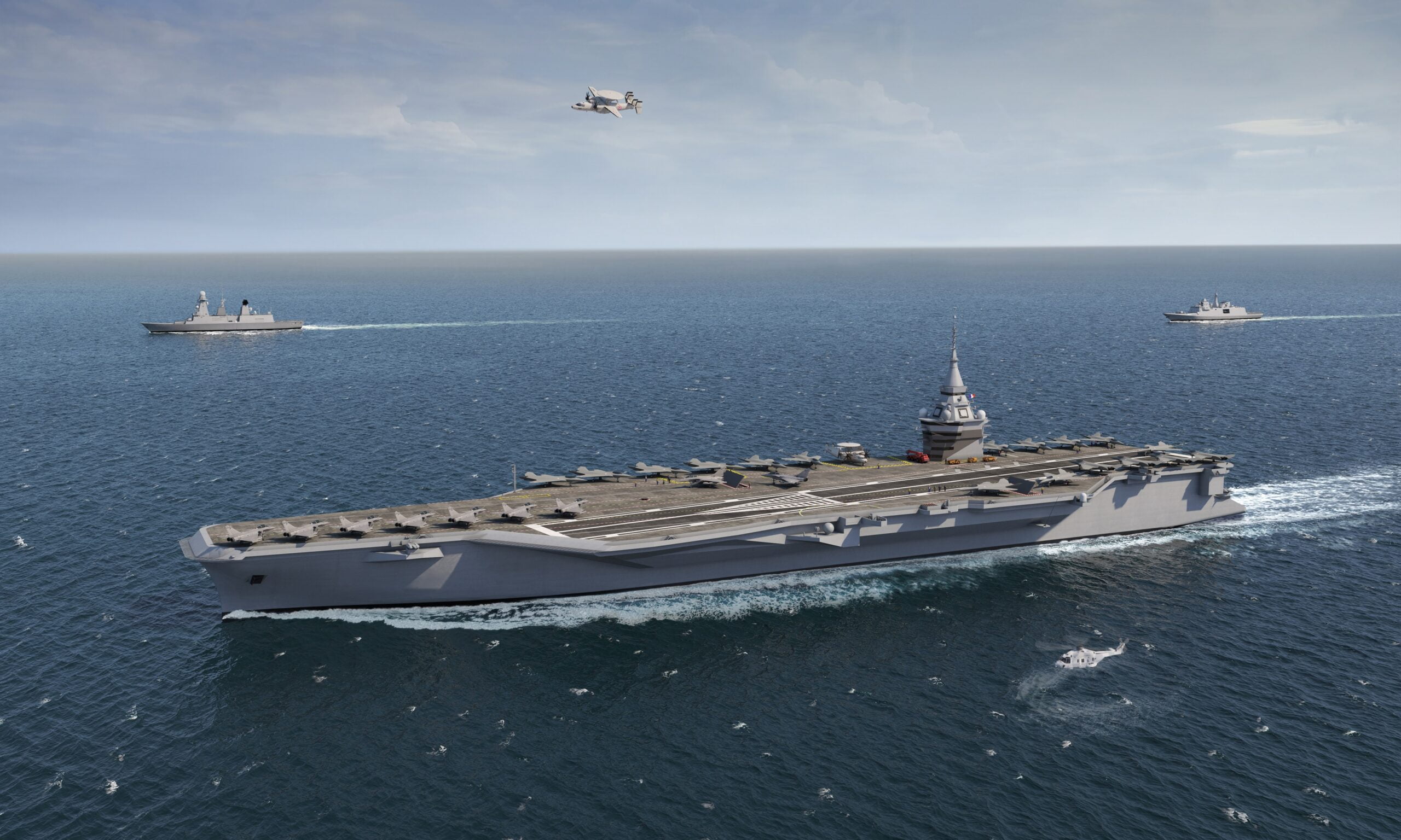 Future French nuclear aircraft carrier industrial design platform inaugurated