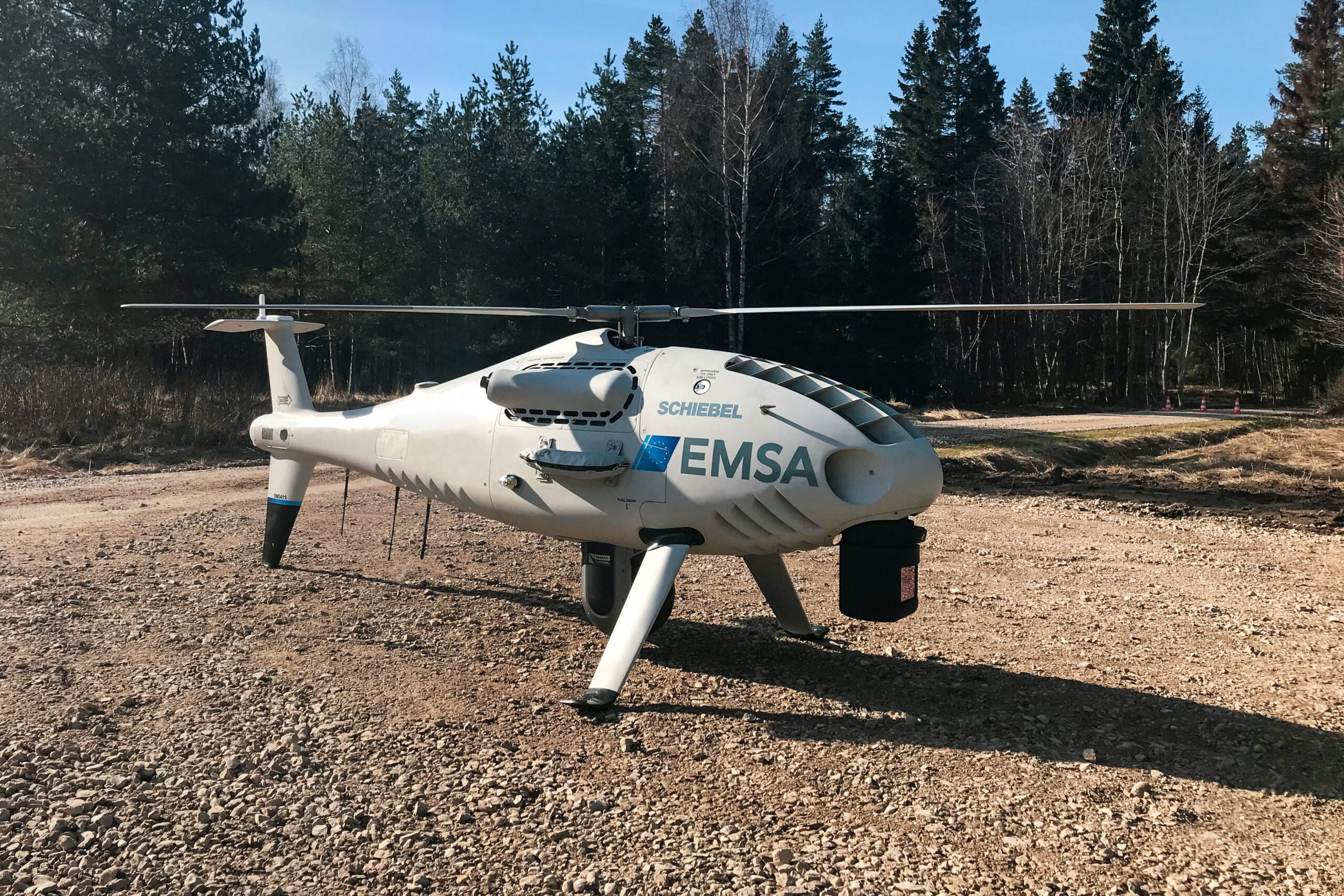Schiebel CAMCOPTER S-100 performs maritime surveillance for Estonia
