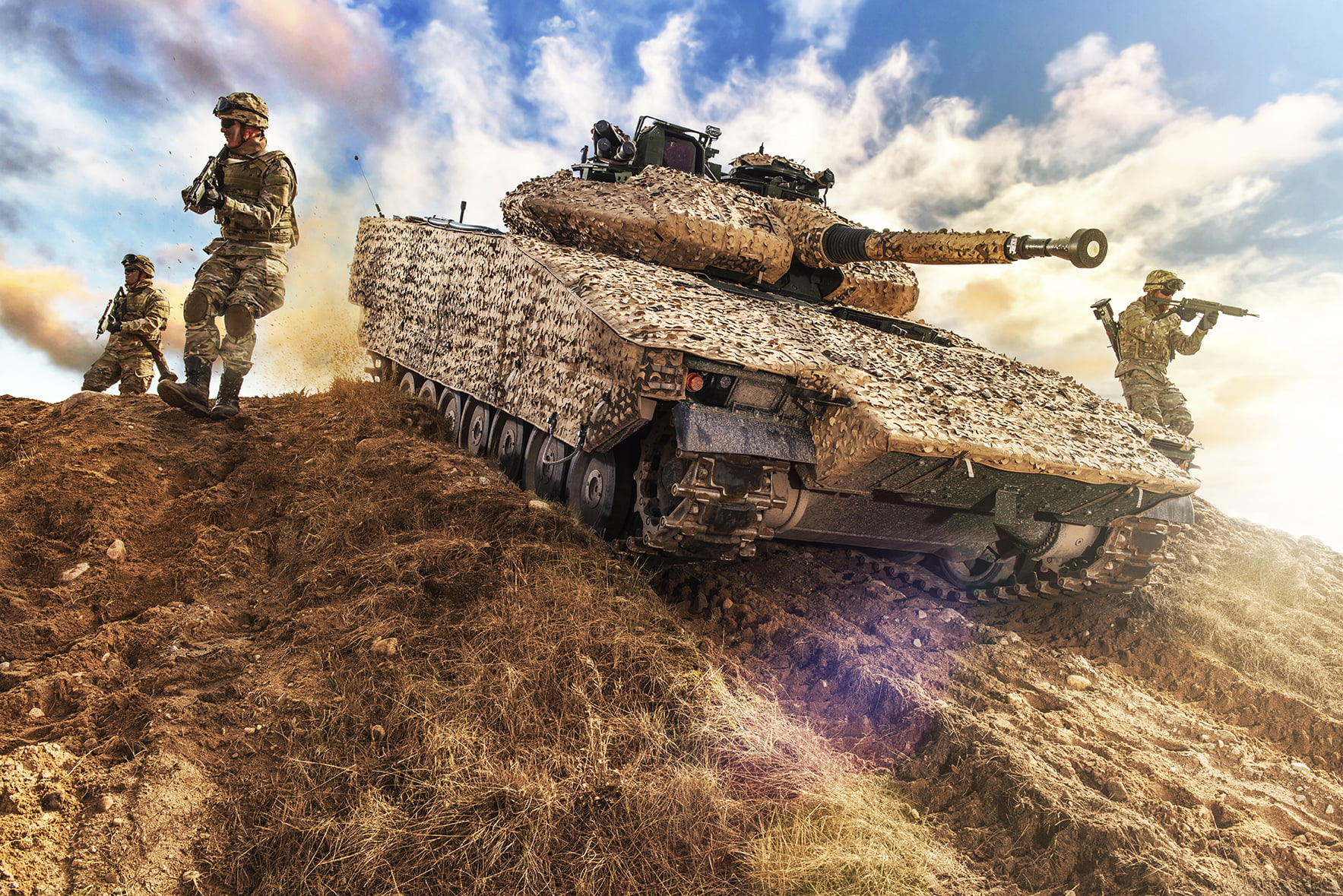 Saab partners to deliver Australian made Barracuda mobile camouflage systems