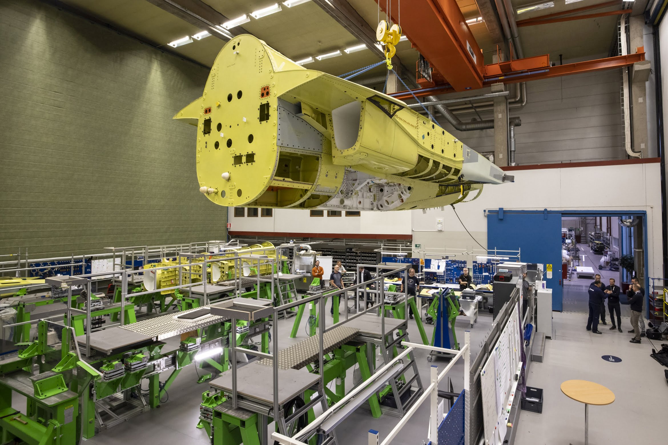 Saab makes first T-7A delivery