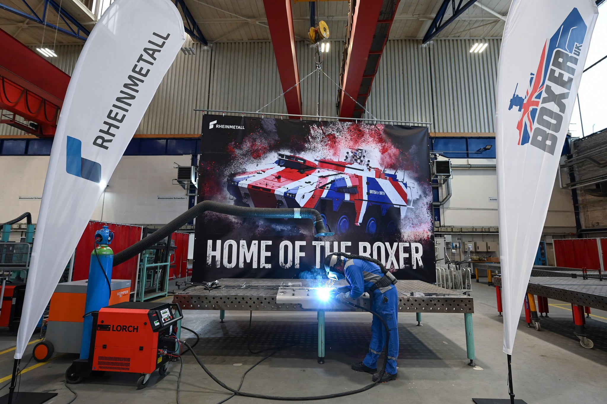 UK Boxer production starts according to plan at Rheinmetall’s Kassel plant