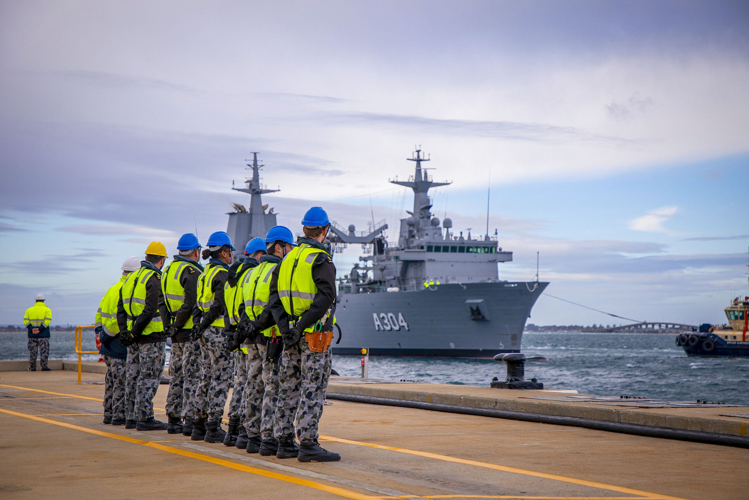 UPDATED: HMAS Stalwart commissioned at Fleet Base West