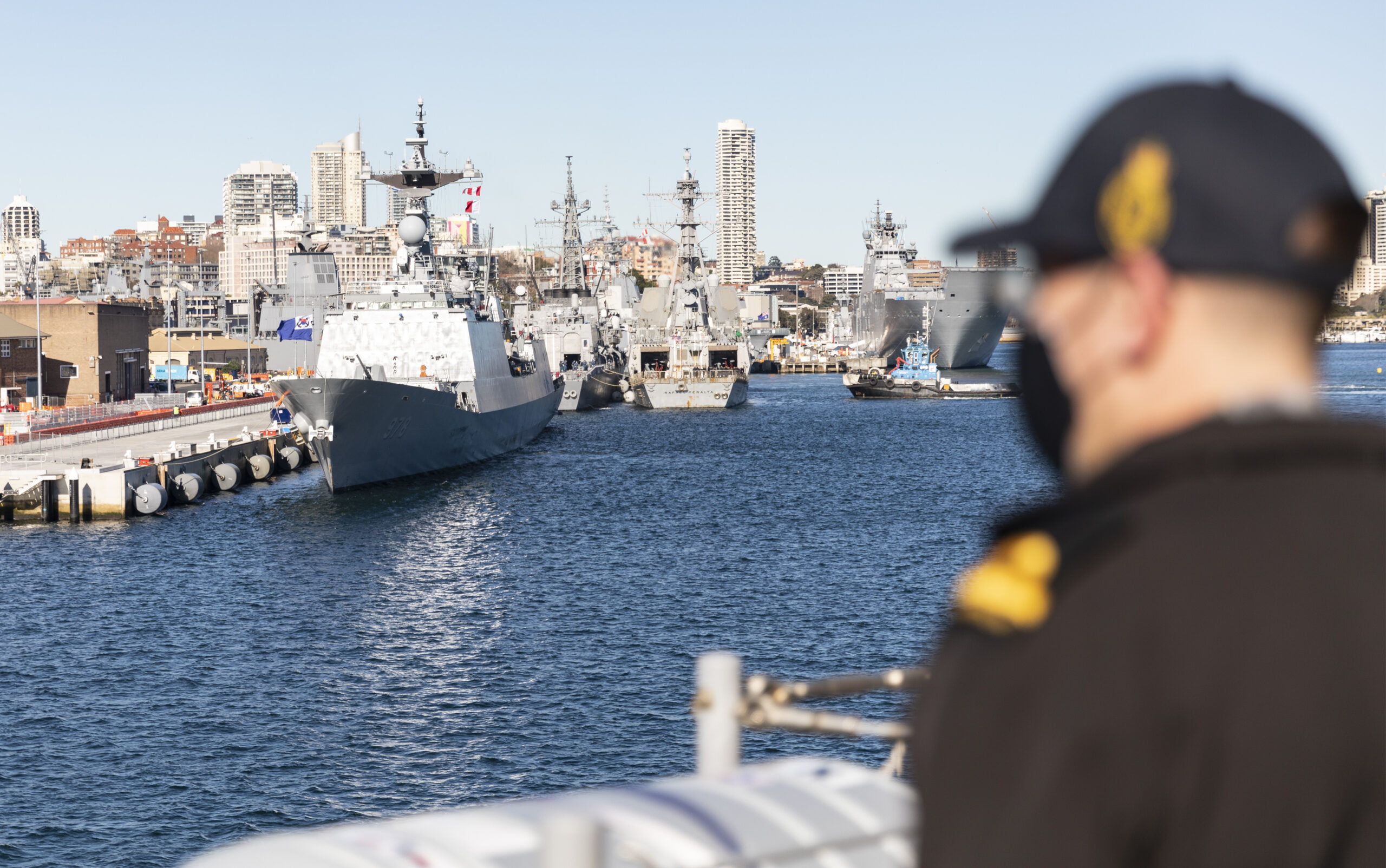 Multinational force assembles for naval exercise
