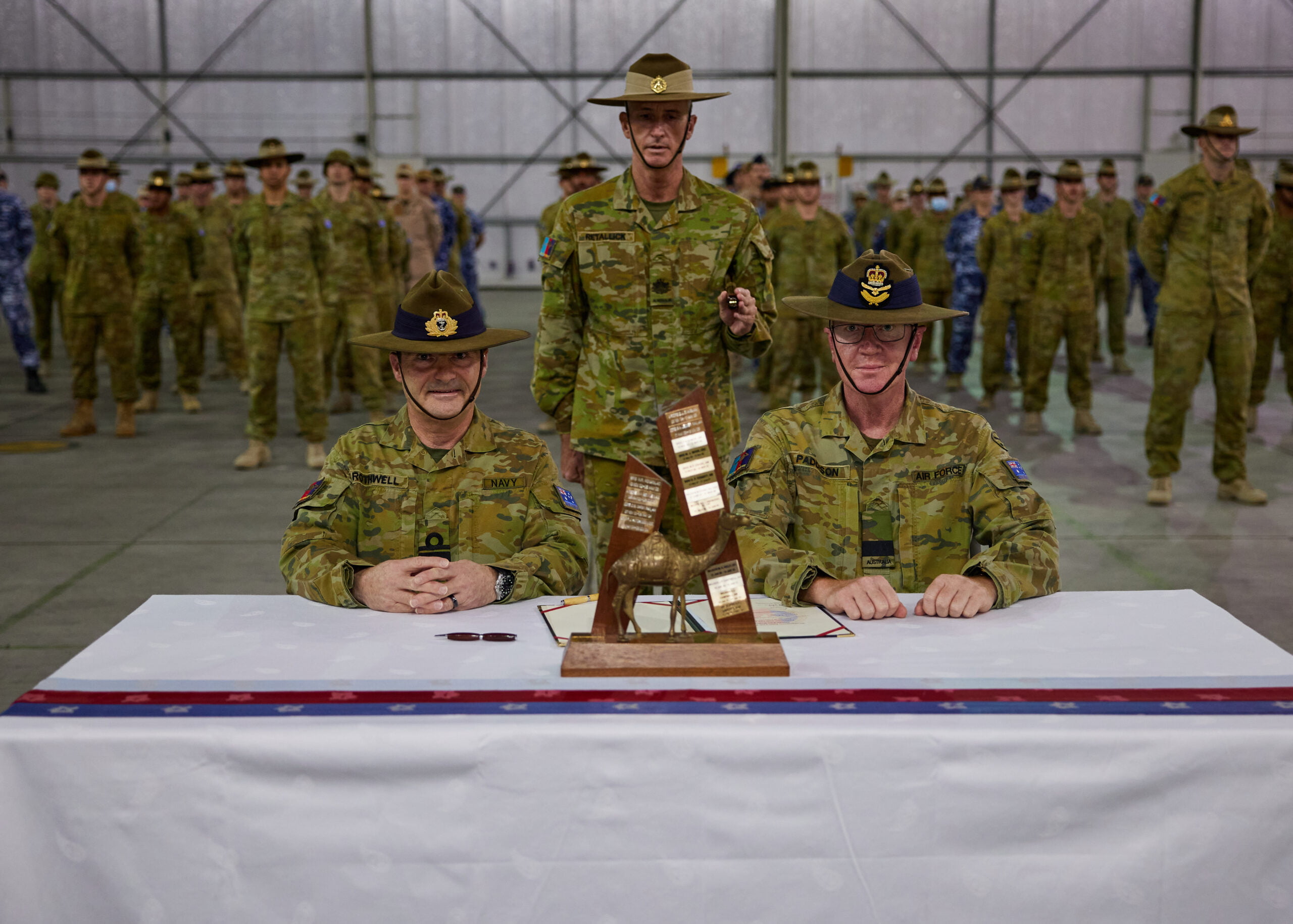 Change of command in Middle East