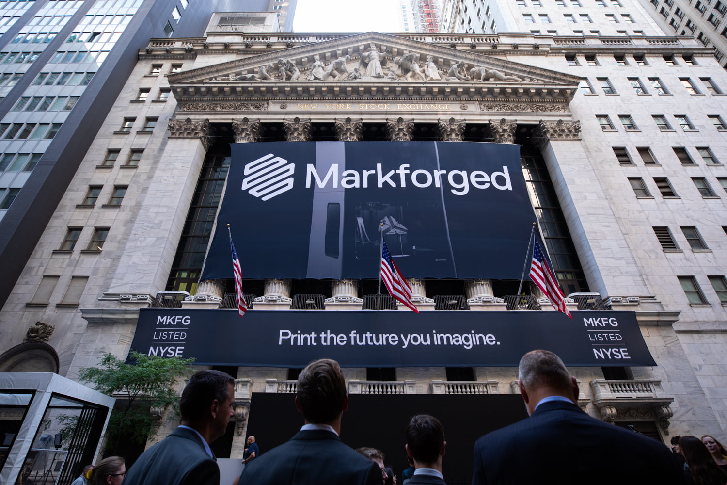 Markforged lists on New York Stock Exchange
