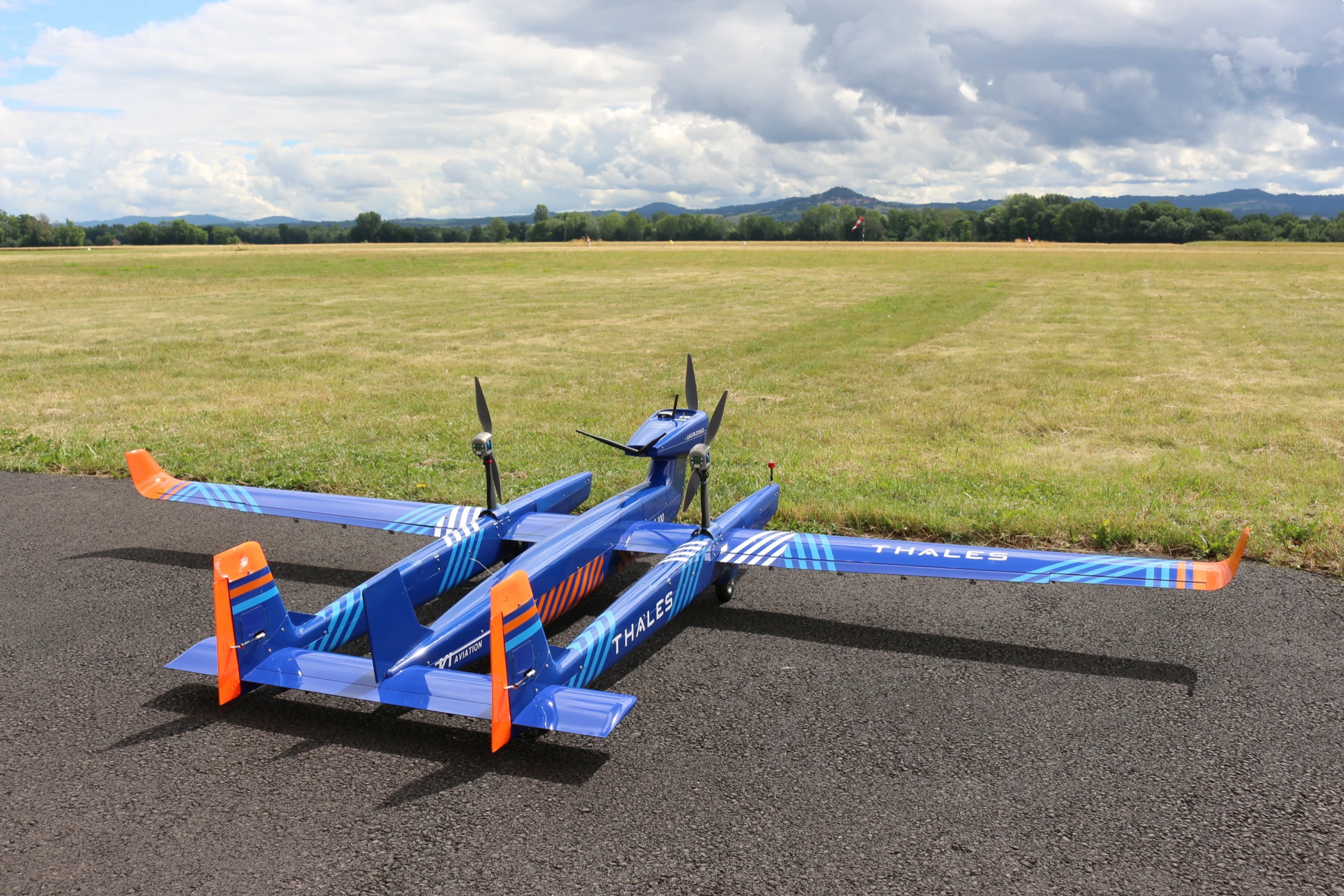 Thales completes first flight of new UAS with range over 100km