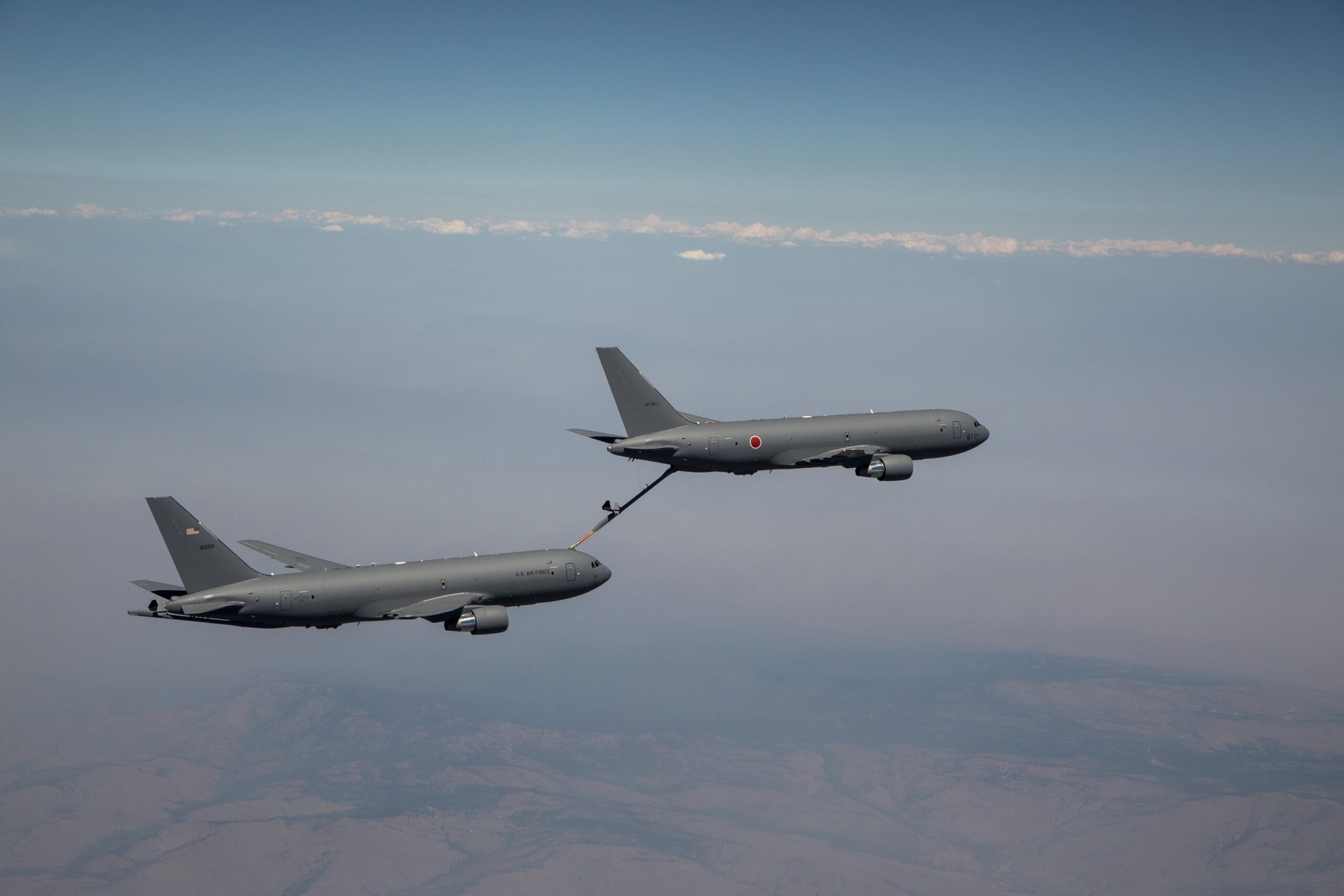 First of Japan’s KC-46A tankers completes refuelling test