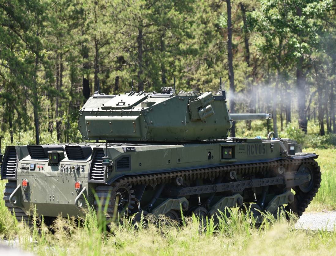 US Army’s GVSC, Picatinny Arsenal test robotic combat vehicle prototype
