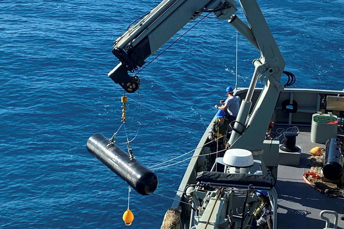 Mines laid by survey ship in Talisman Sabre 2021