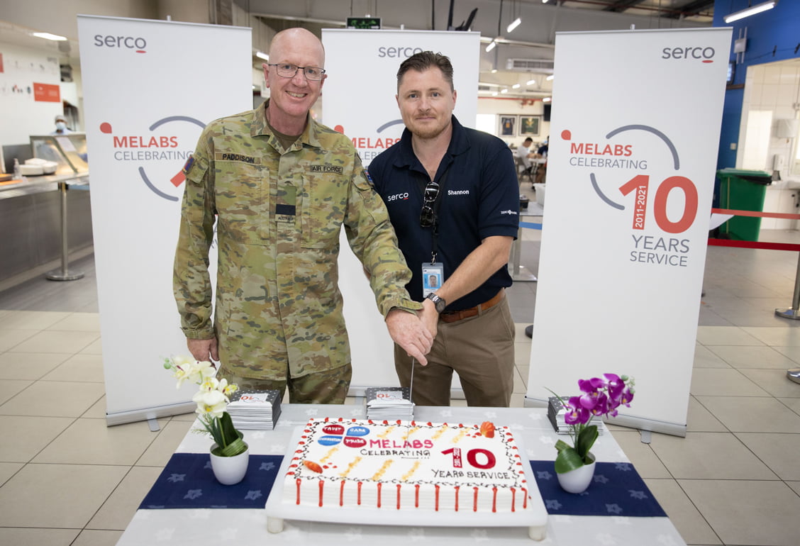 Serco celebrates 10-year partnership with the ADF in the Middle East