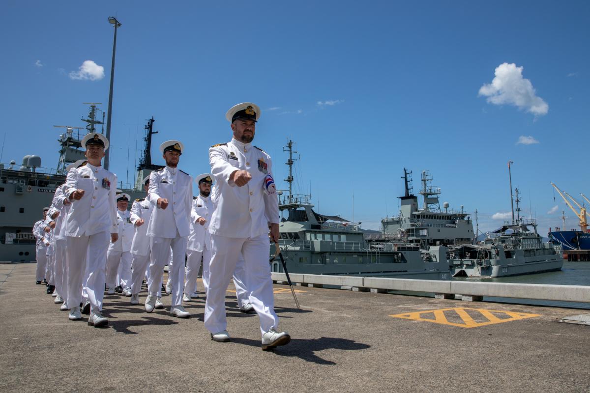 Australian Navy’s oldest ships ‘farewelled’ from service