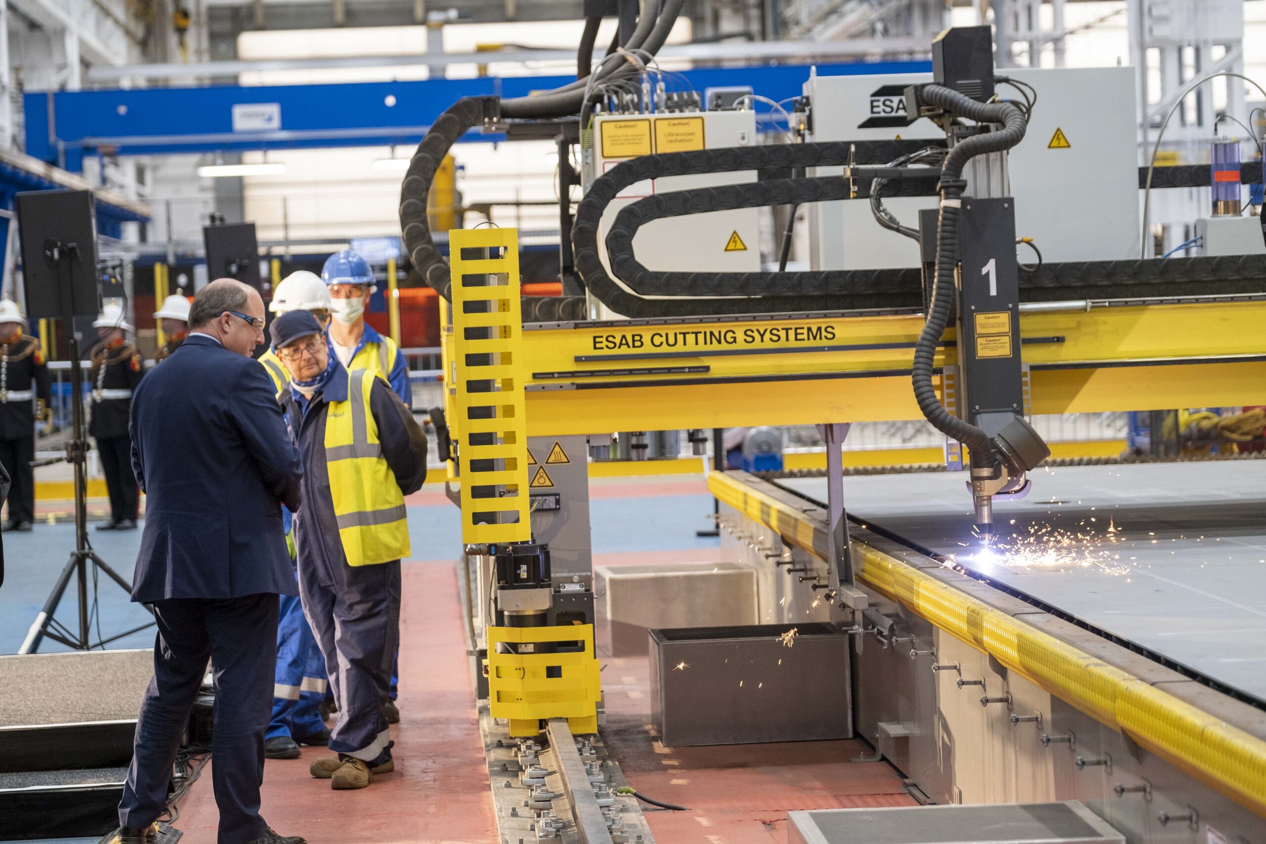 Babcock cuts steel for Royal Navy’s Type 31 frigate