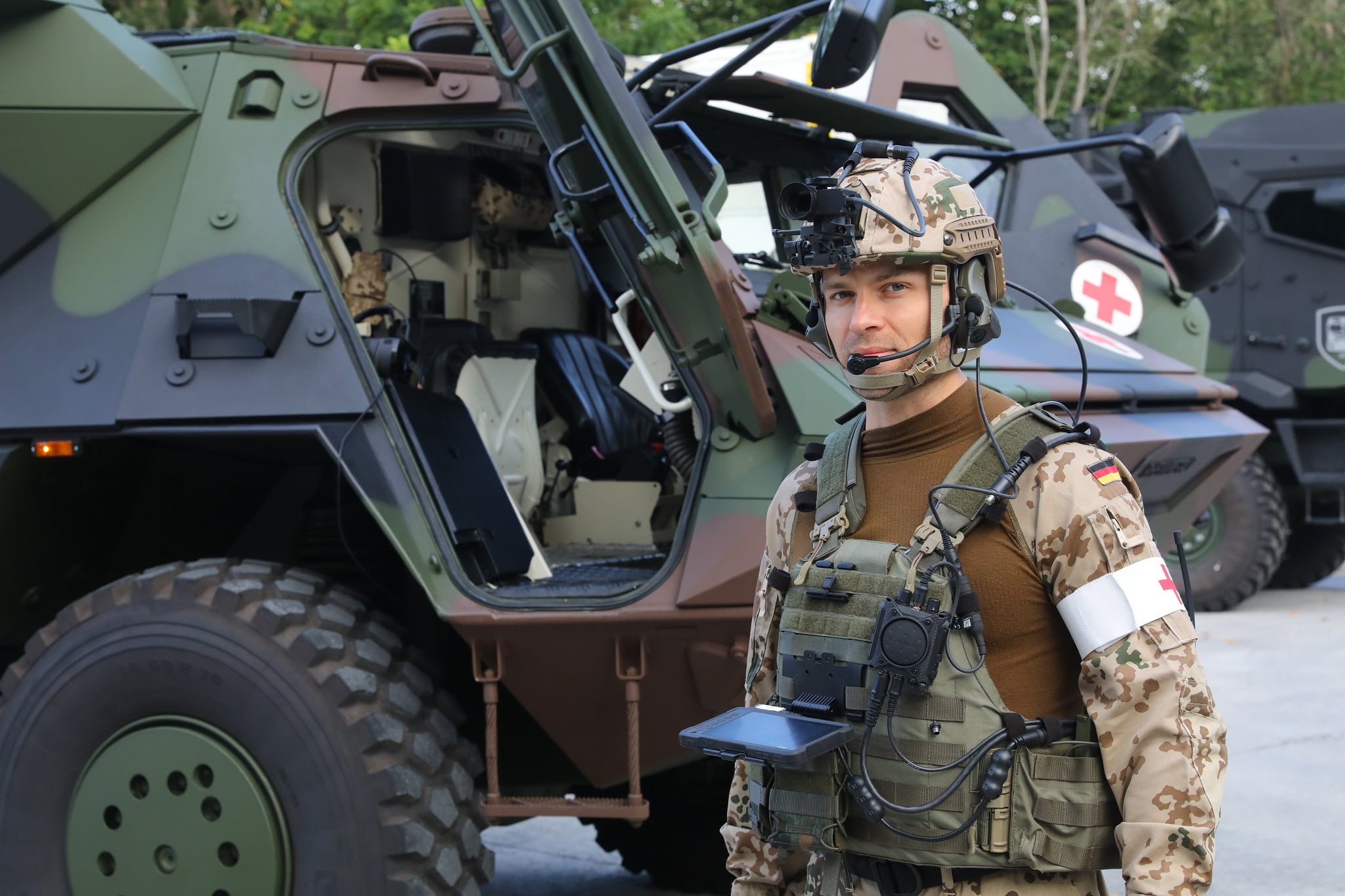 Rheinmetall presents new version of Fuchs/Fox armoured transport vehicle