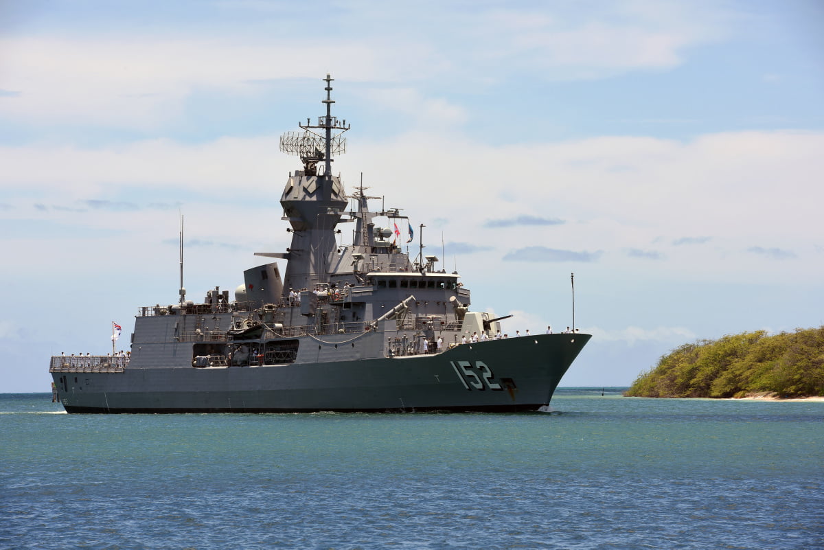 Australian frigate joins North Korea sanctions mission