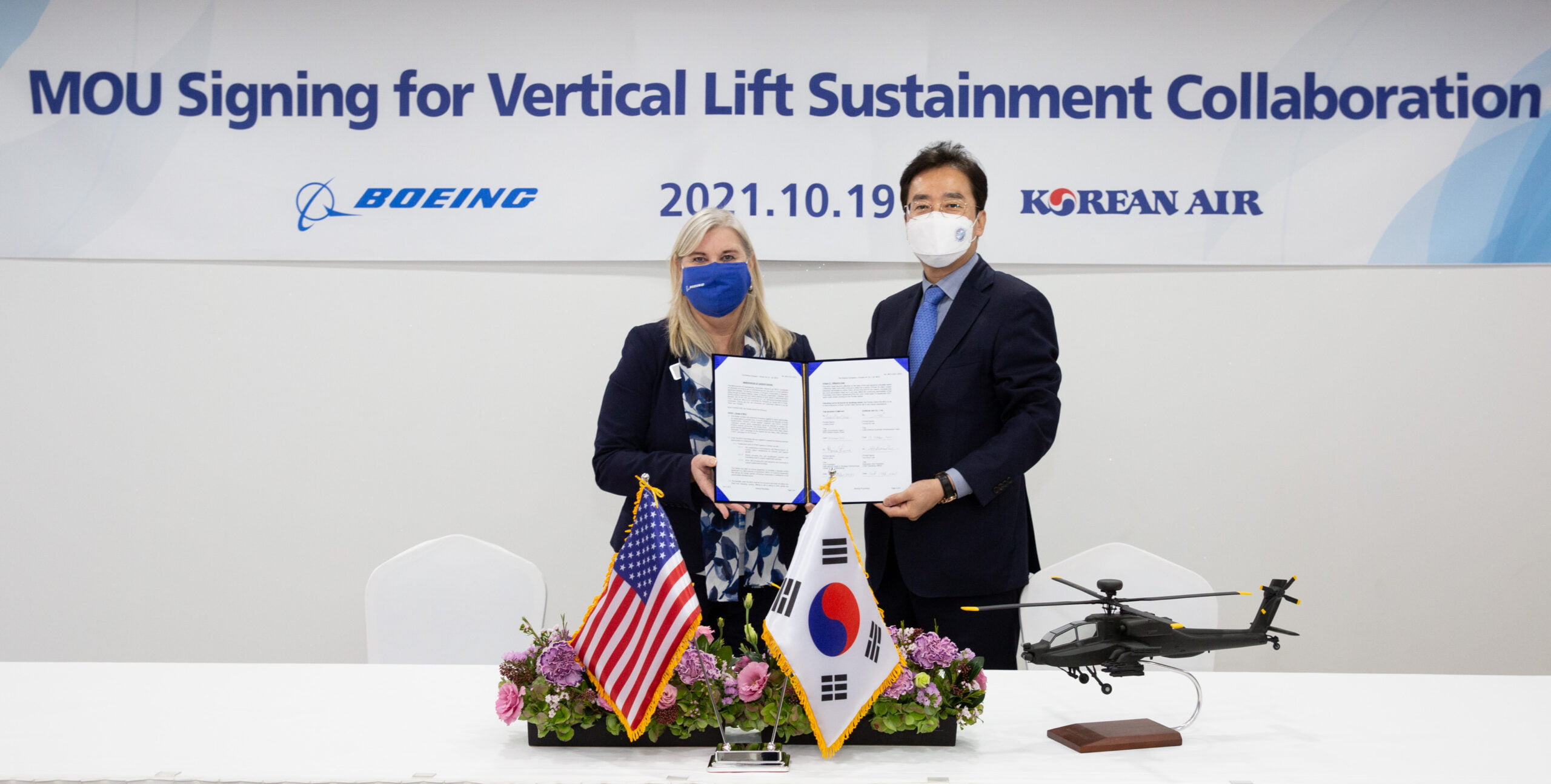 Korean Air partners with Boeing to enhance military helicopter maintenance capabilities