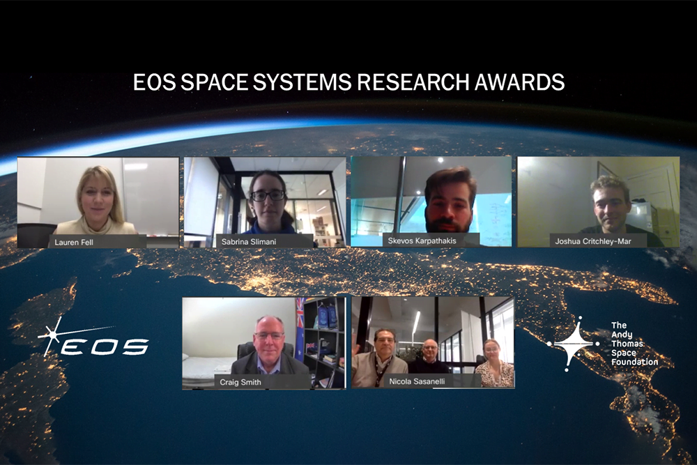 EOS announces winners of space research awards