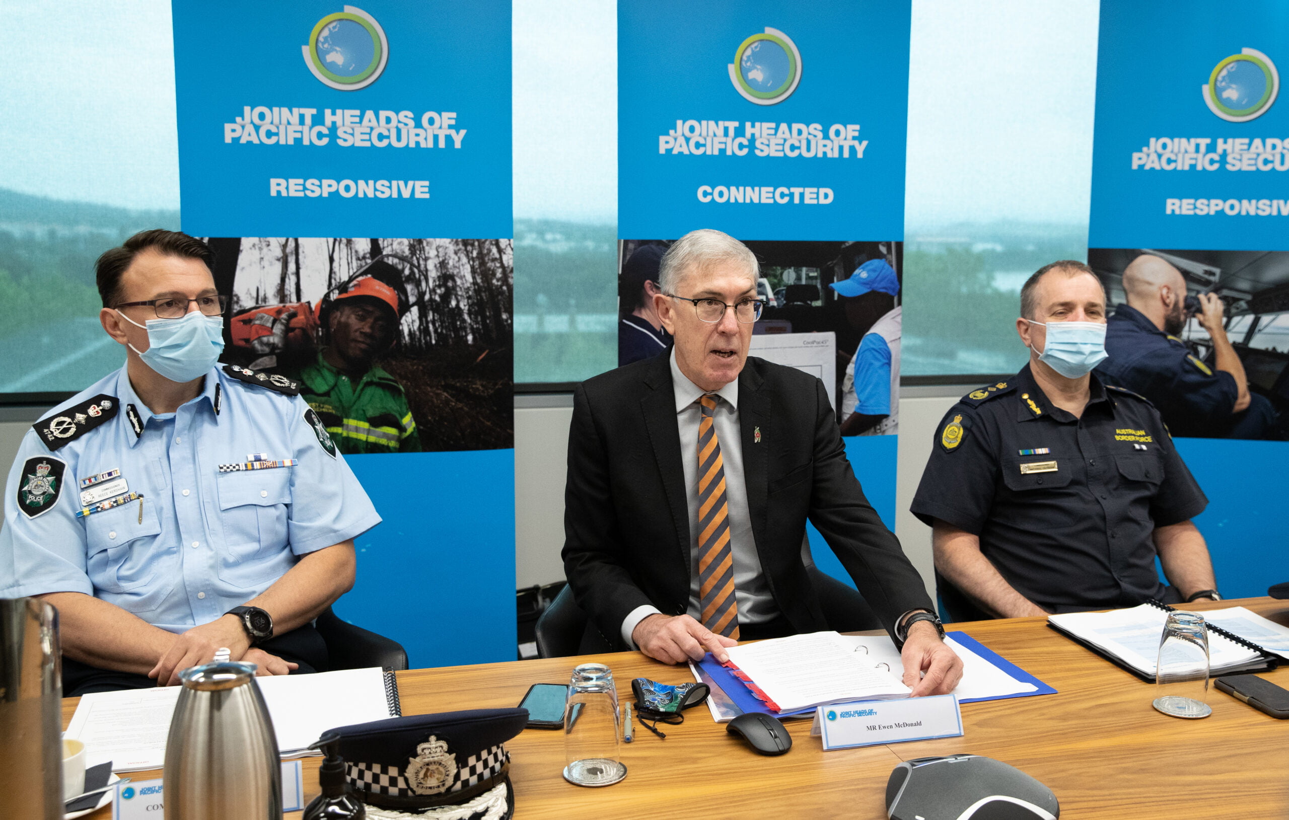 Pacific security chiefs meet on regional challenges
