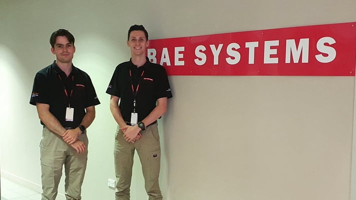 Interns kick-start careers with BAE Systems Australia