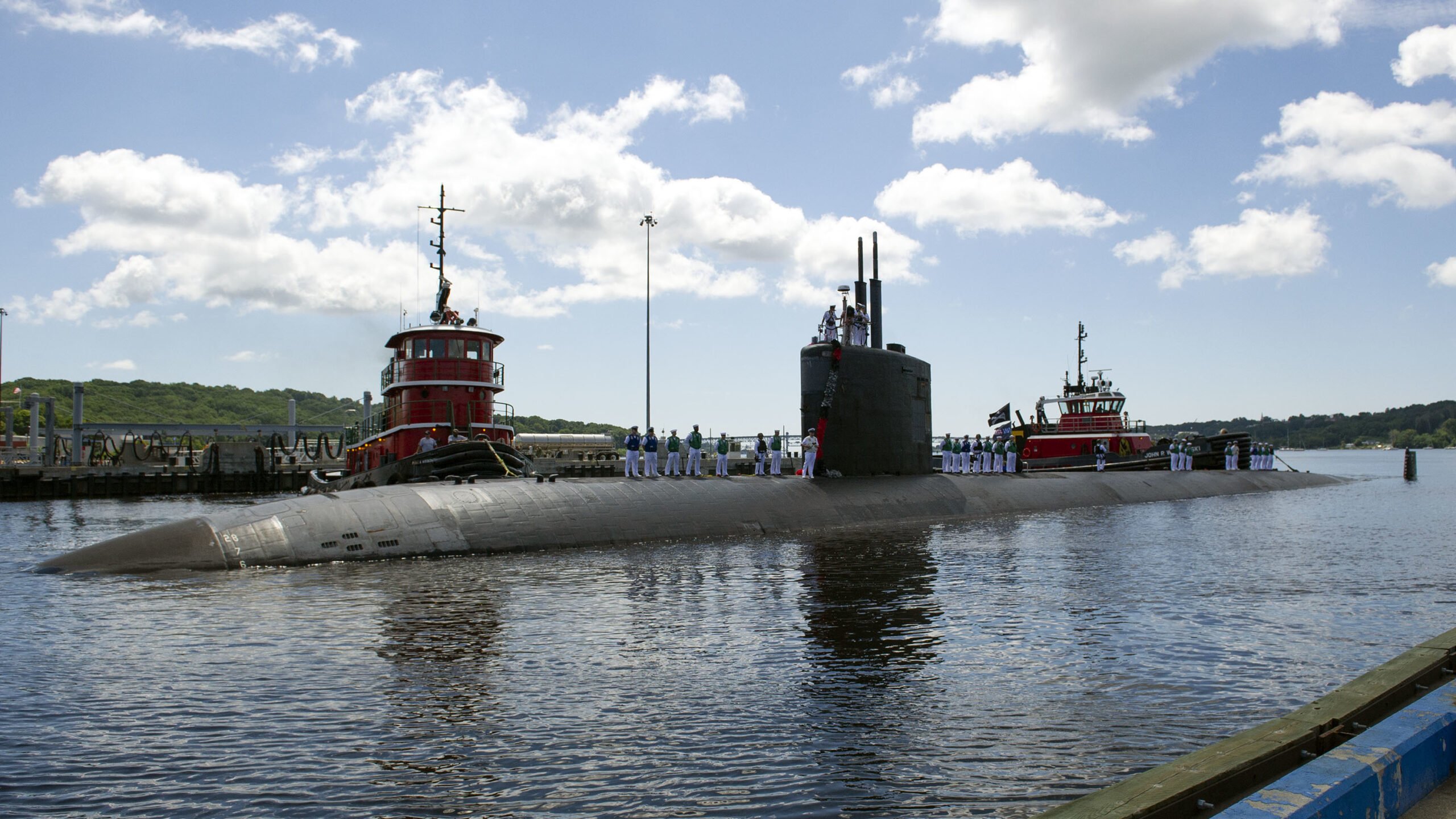What happened to a regionally superior conventional submarine?