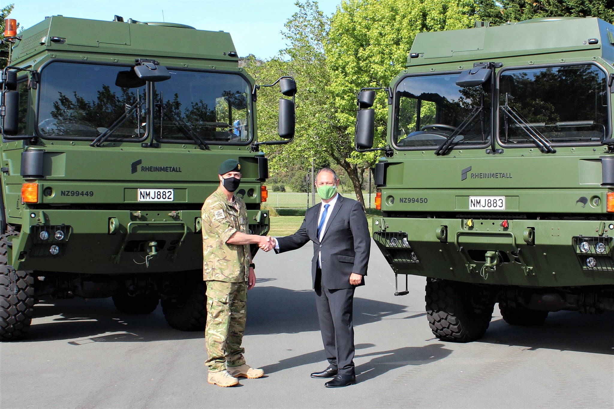 Rheinmetall delivers HX 8×8 vehicles to New Zealand Defence Force