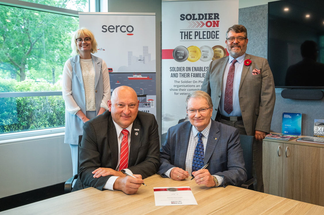 Serco expands Soldier On pledge