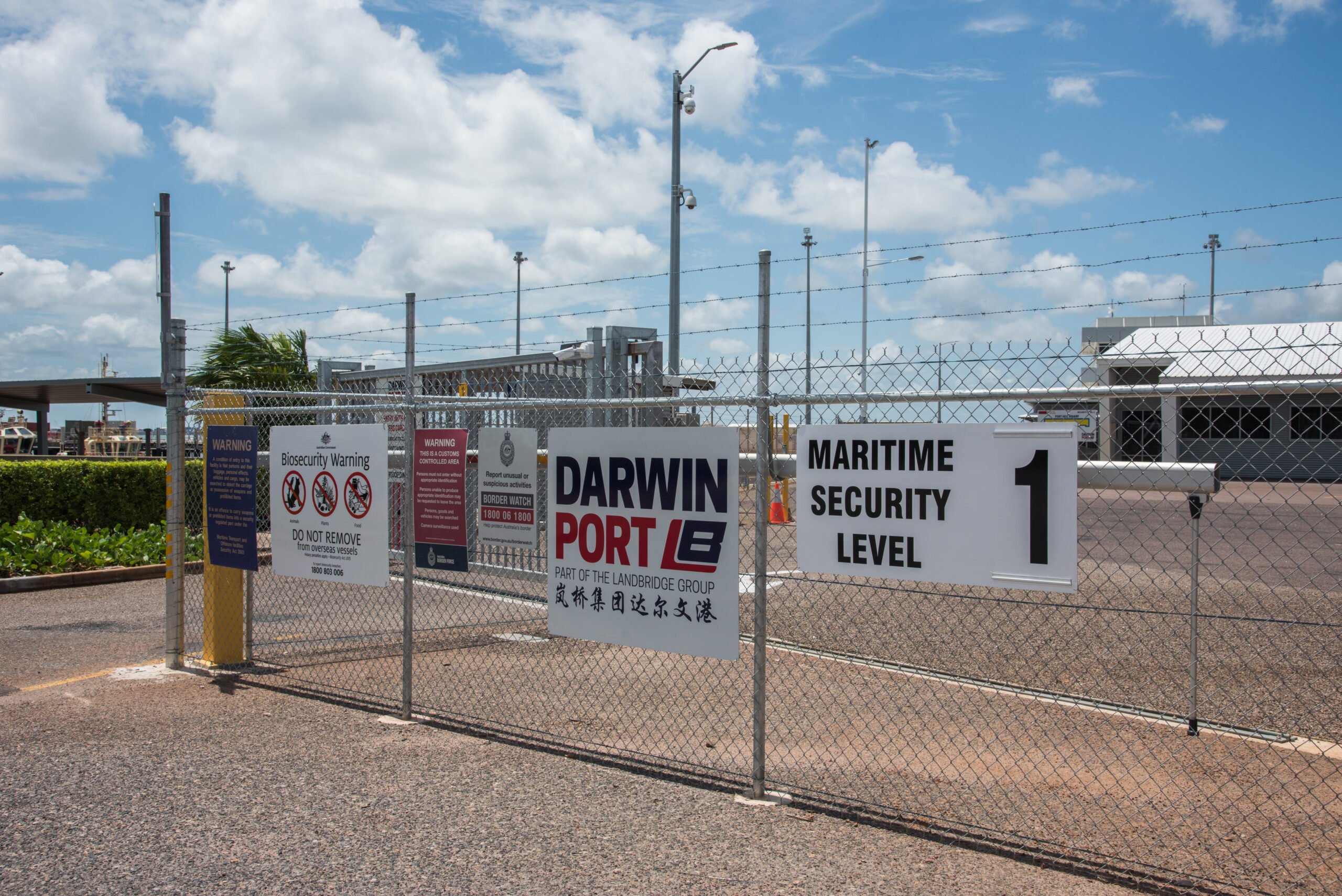 PORT OF DARWIN: Statement by Brendan O’Conner