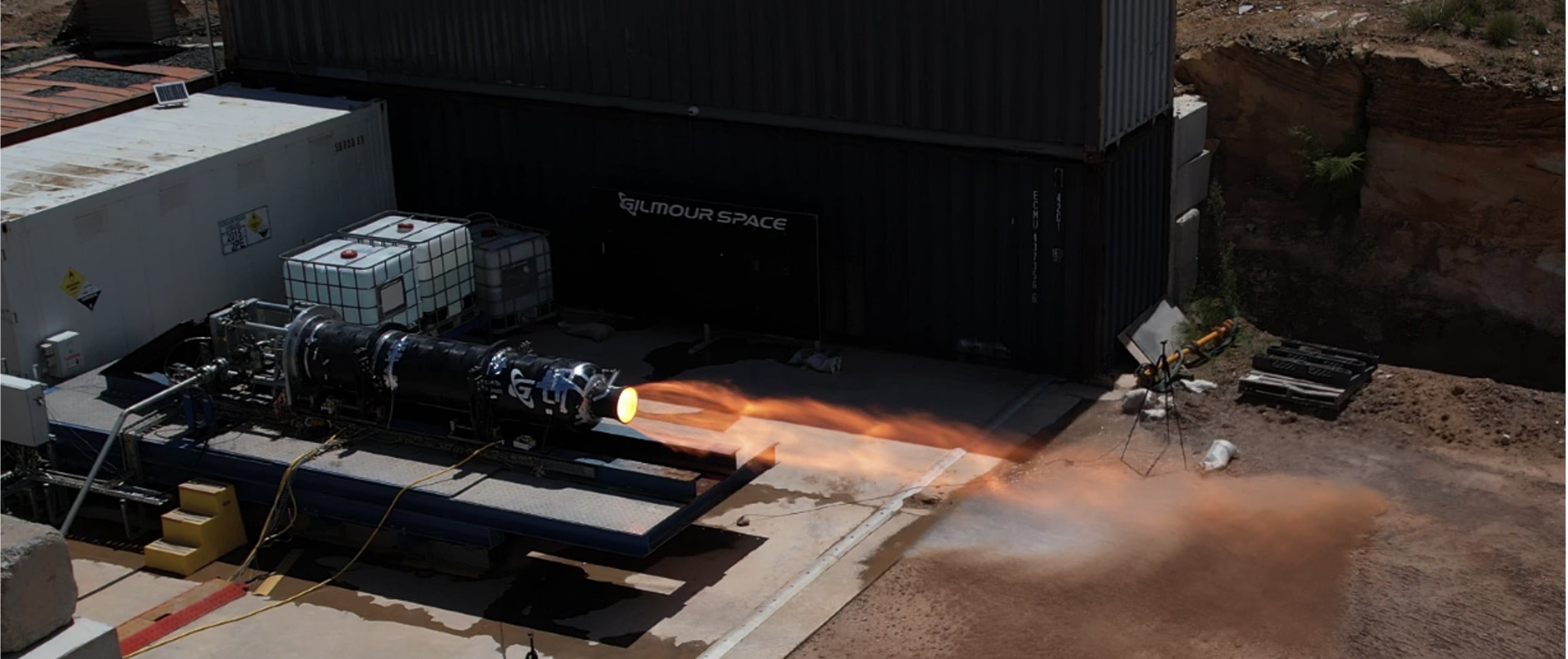 Gilmour Space fires up for 2022 with Australia’s largest rocket engine test