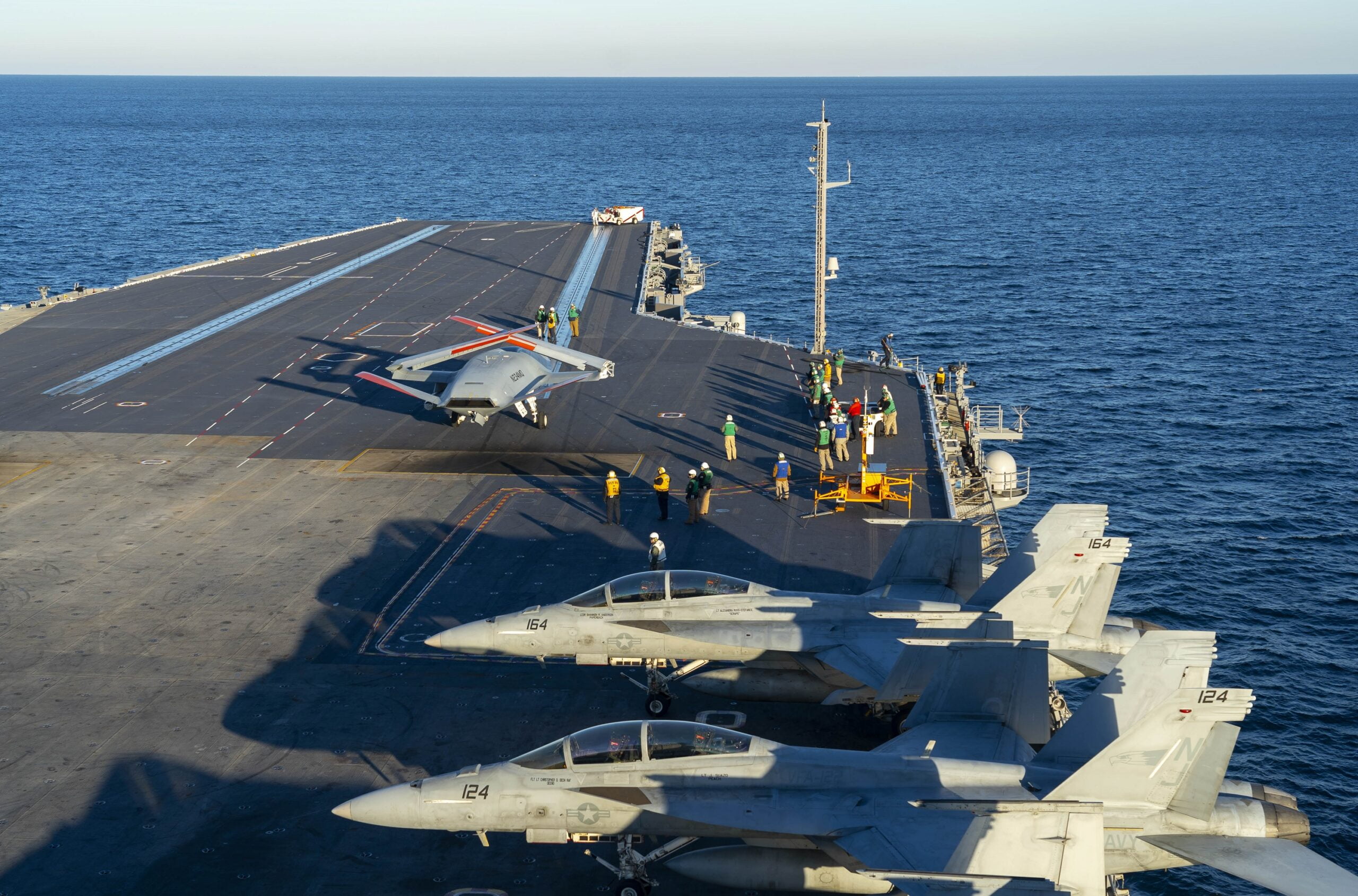 US Navy completes first carrier tests for MQ-25