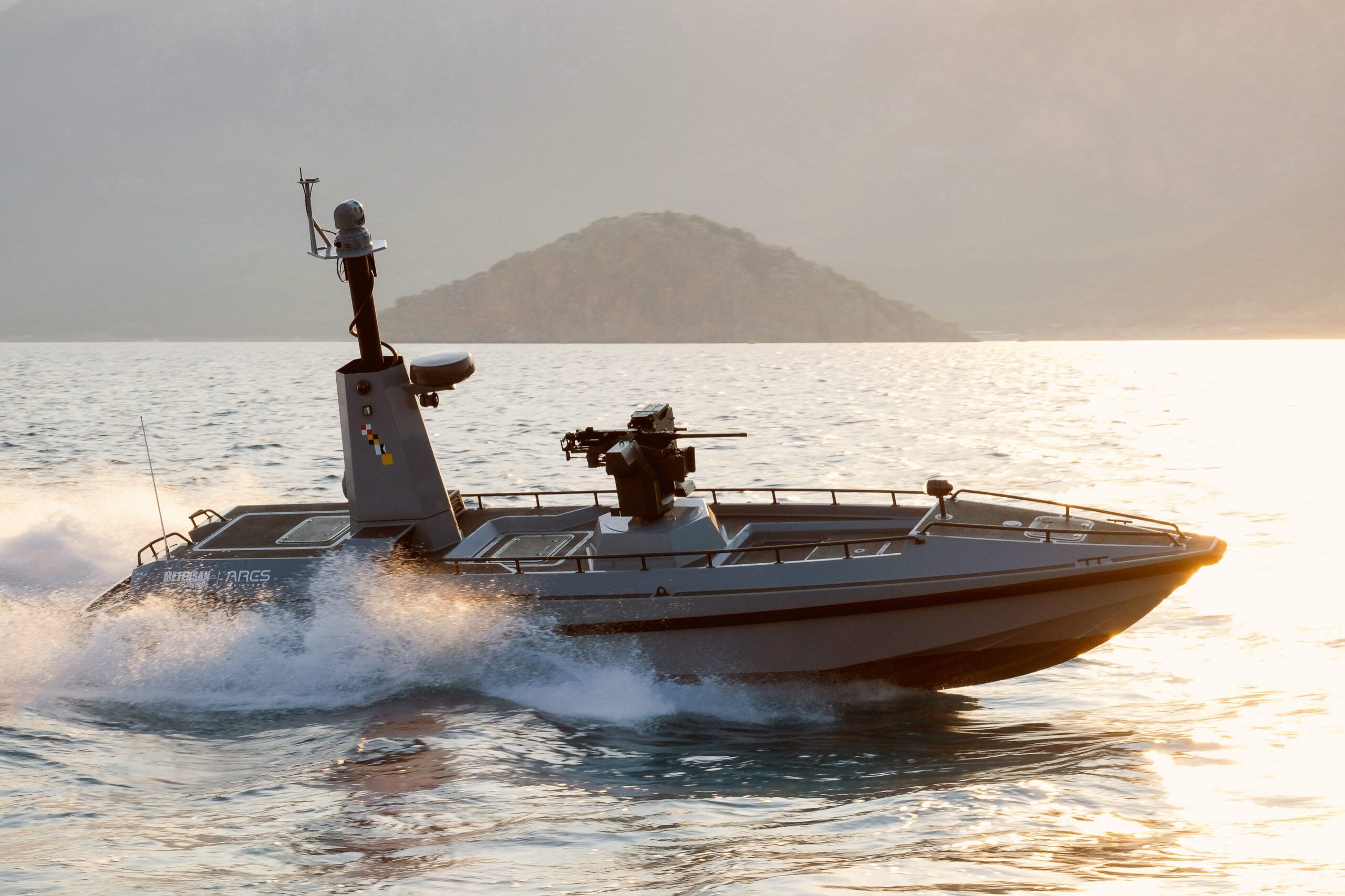 Meteksan Defense, ARES unmanned surface vehicle completes firing tests