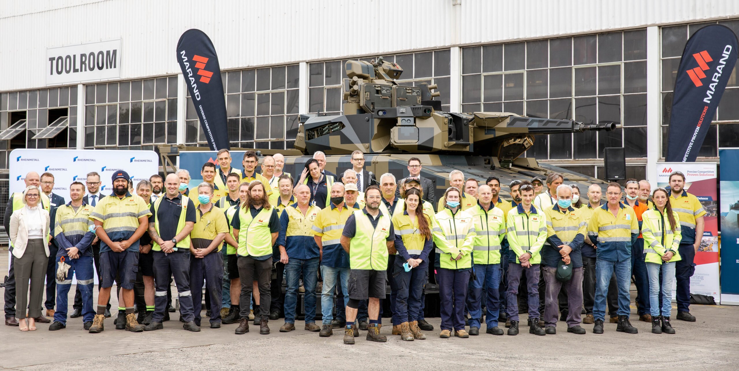 Marand and Rheinmetall showcase capabilities in Geelong