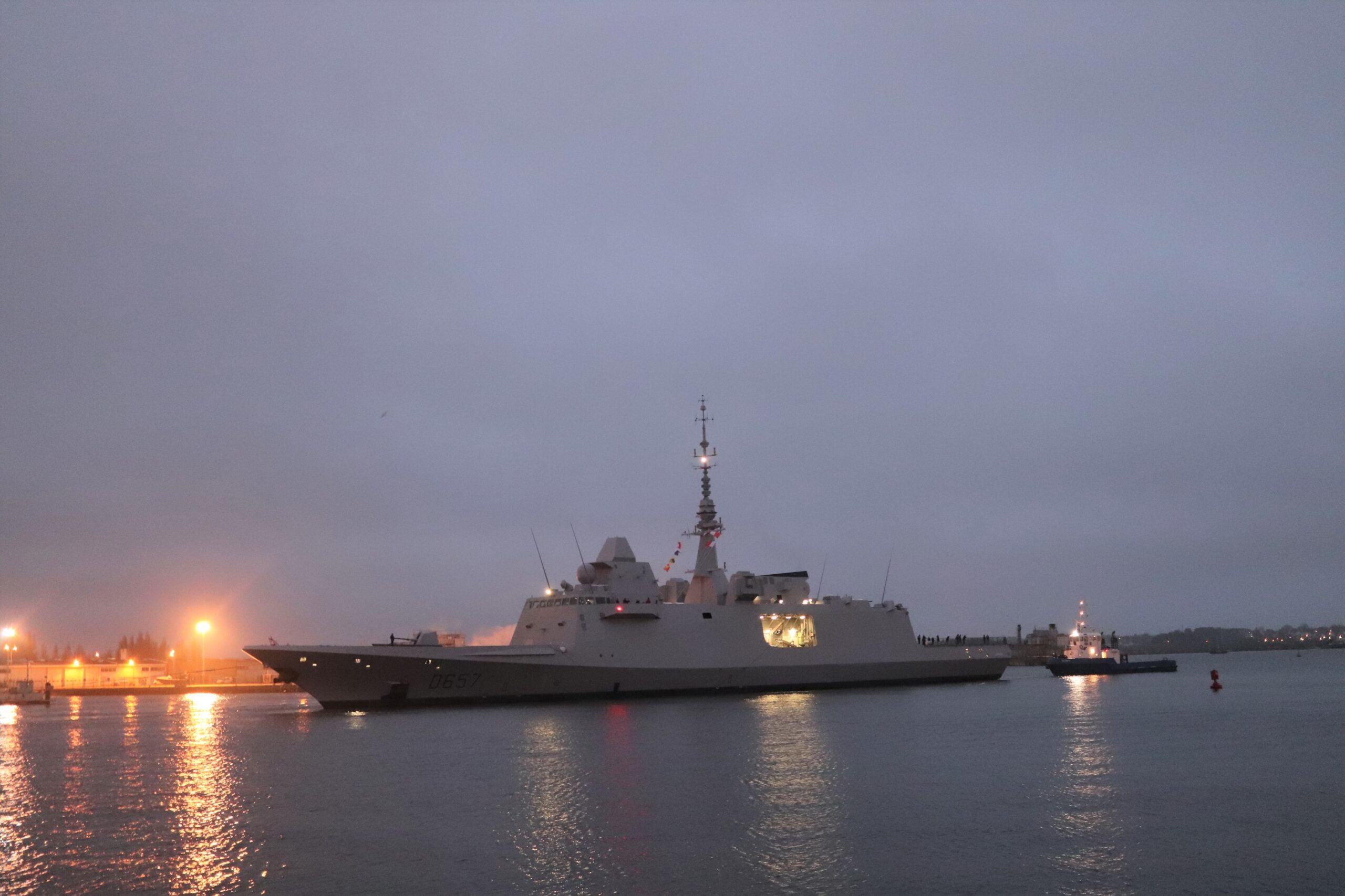 First sea trial for the FREMM DA Lorraine