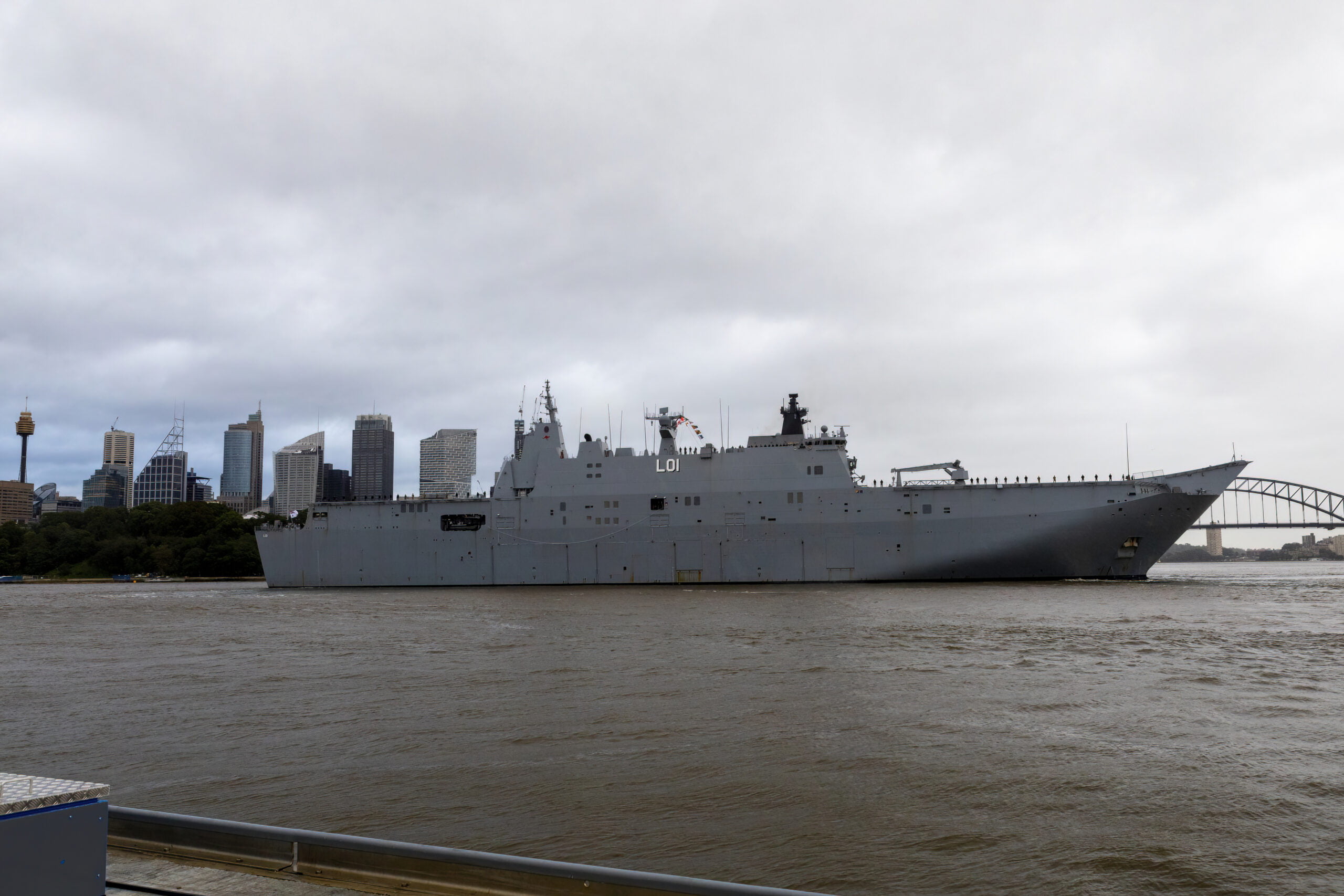 HMAS Adelaide and HMAS Supply have returned to Australia