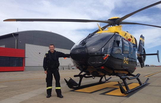 Boeing Defence Australia pilot achieves 8,000 helicopter flying hours