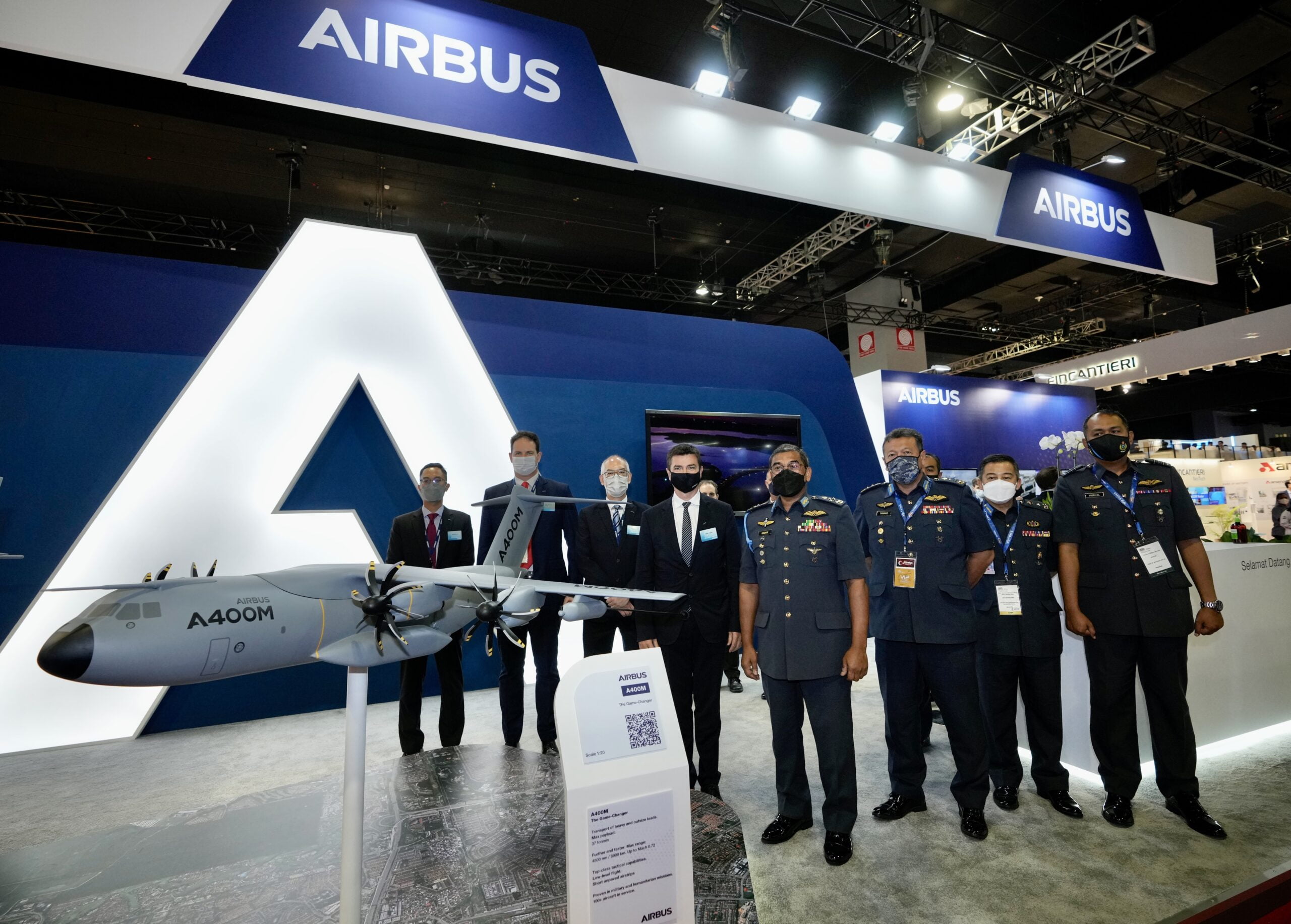 Royal Malaysian Air Force A400M leads the way