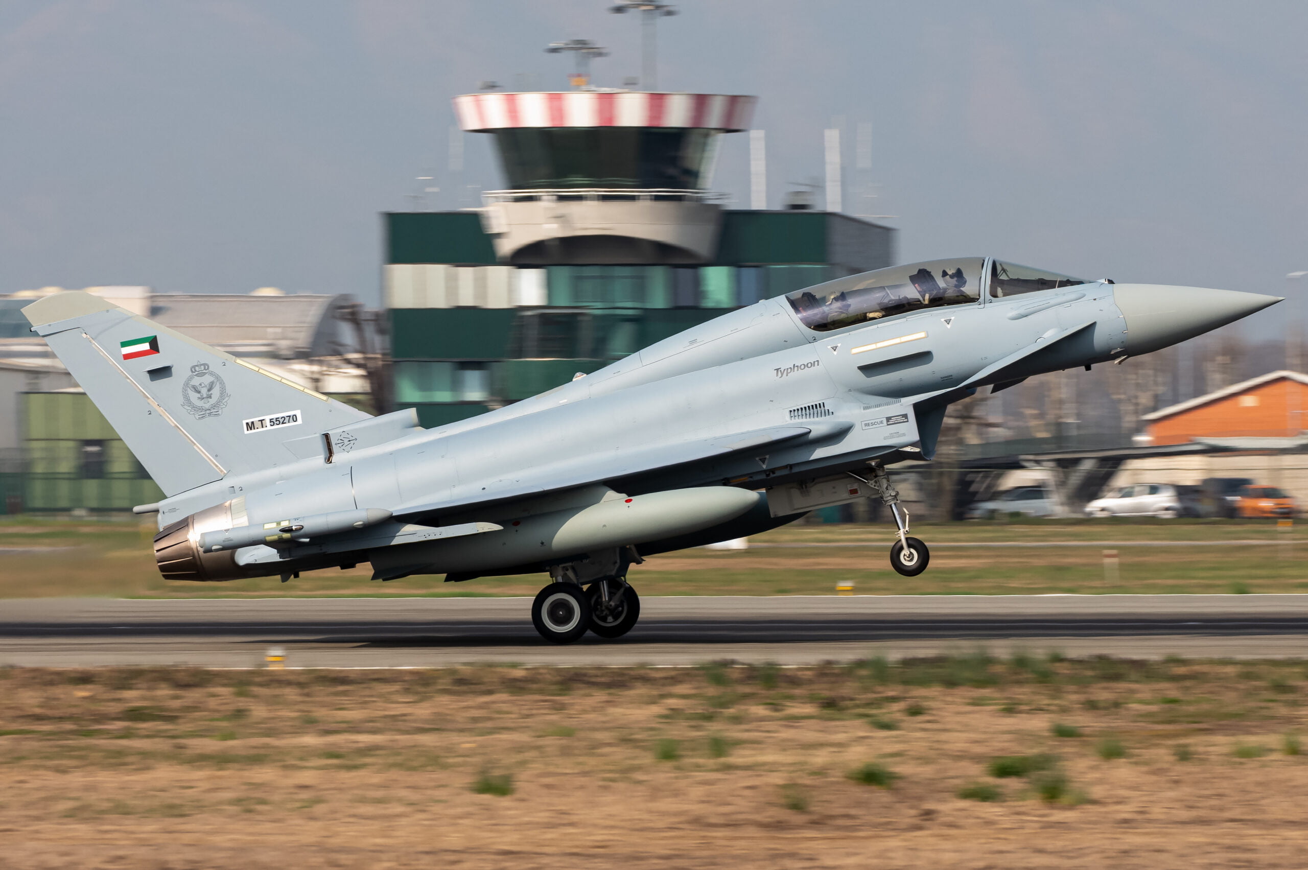 Eurofighter Typhoons land in Kuwait