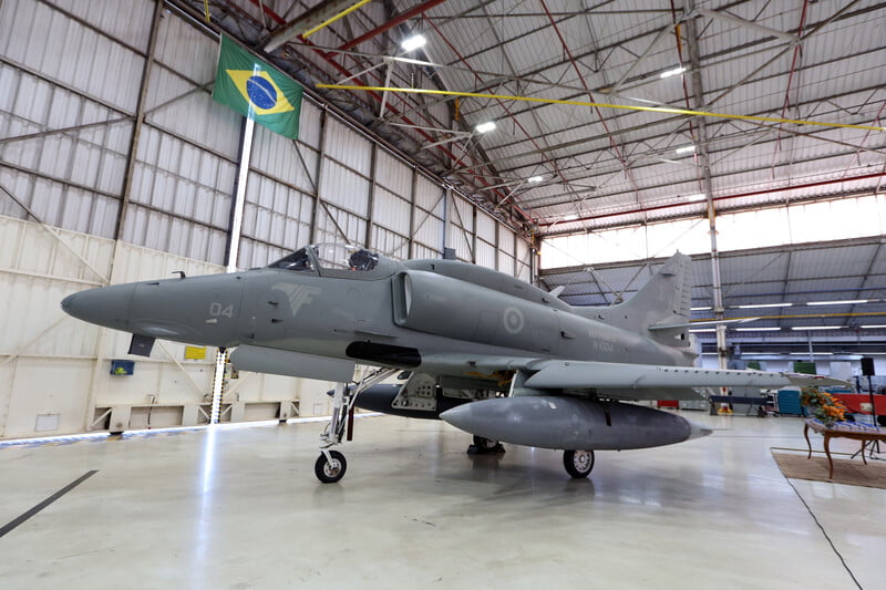 Embraer delivers last modernised AF-1B fighter to Brazilian Navy