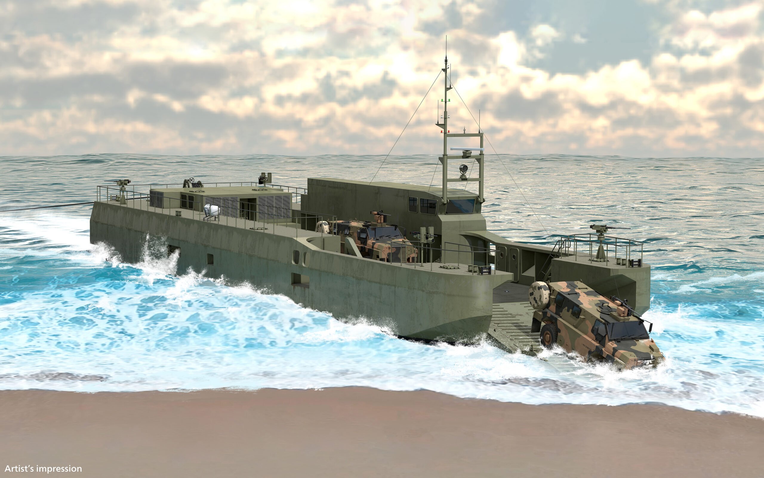 Raytheon Australia teams with Austal and BMT to deliver Australian Independent Littoral Manoeuvre Vessel