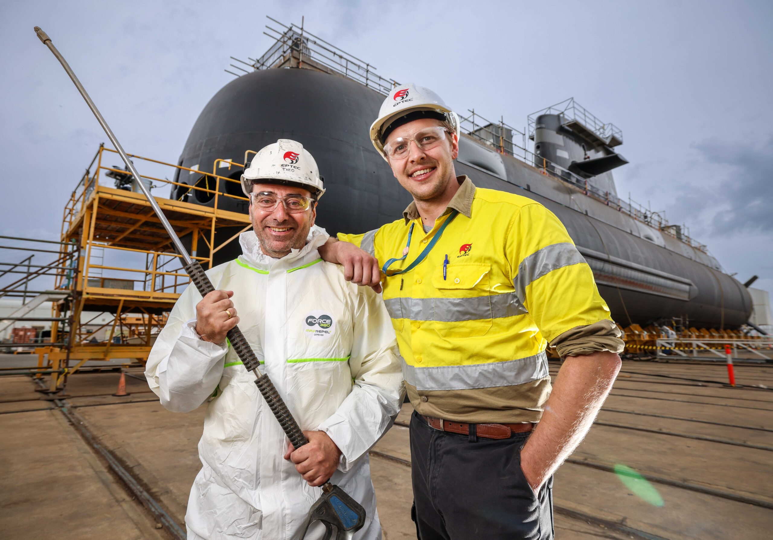 ASC, Eptec sign $66 million Collins Class blast and paint contract