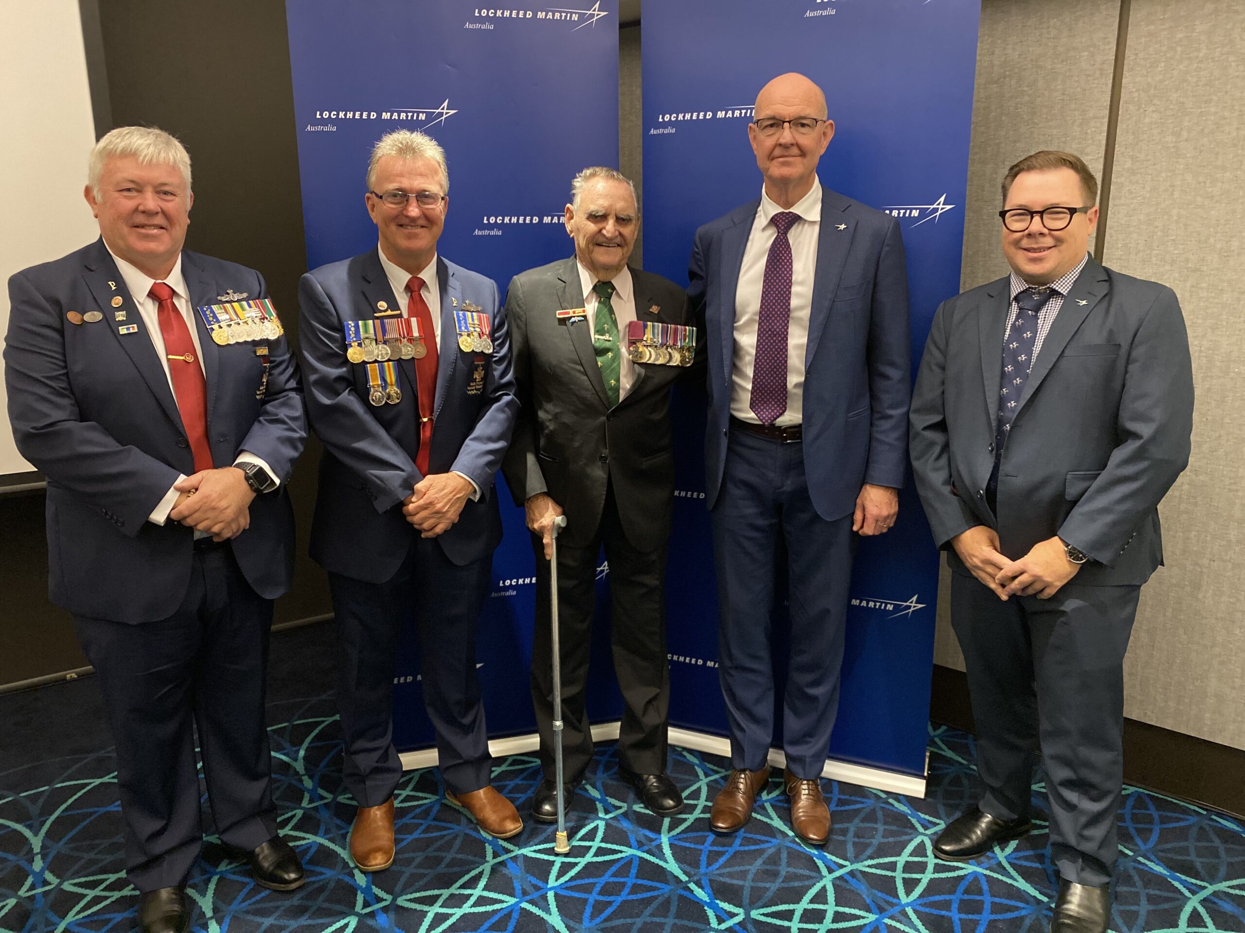 Keith Payne VC Veterans Benefit Group and Lockheed Martin Australia partner on vet support