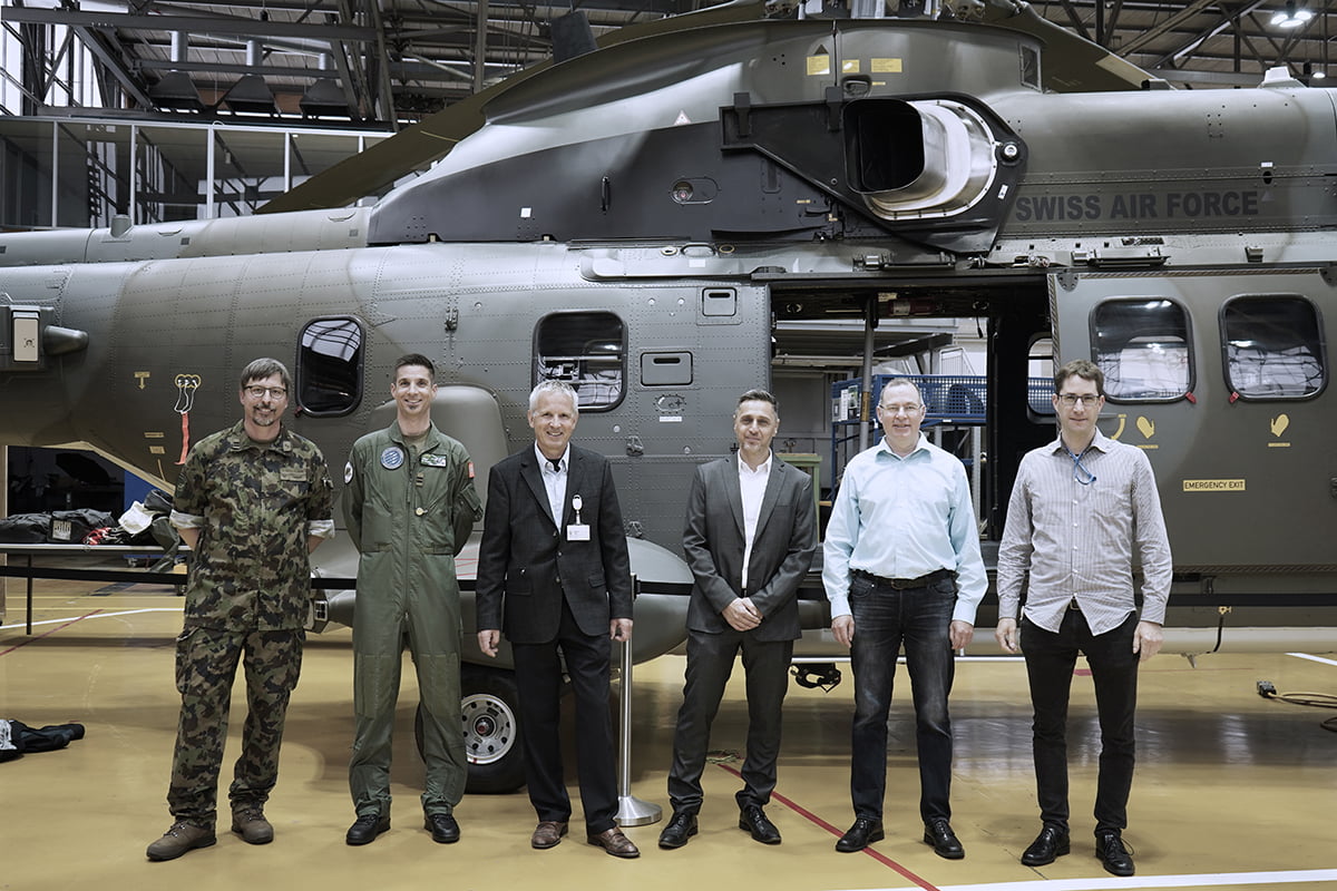 RUAG delivers last modernised Cougar helicopter