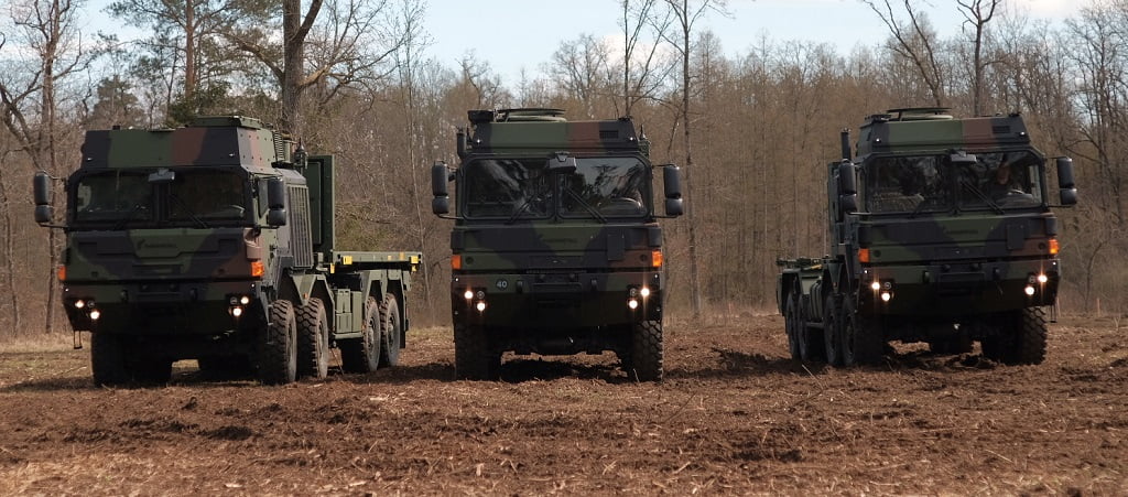 Rheinmetall MAN military logistic vehicles for Germany
