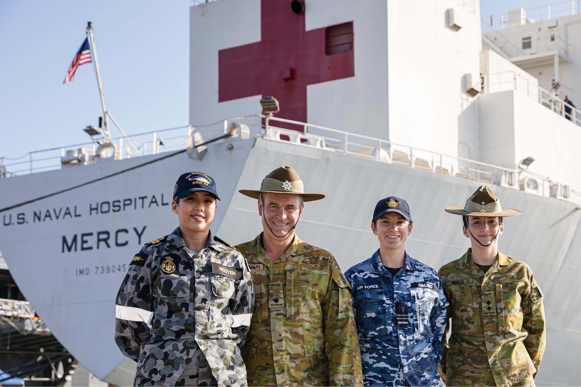 ADF arrive in to Vietnam for Pacific Partnership 2022