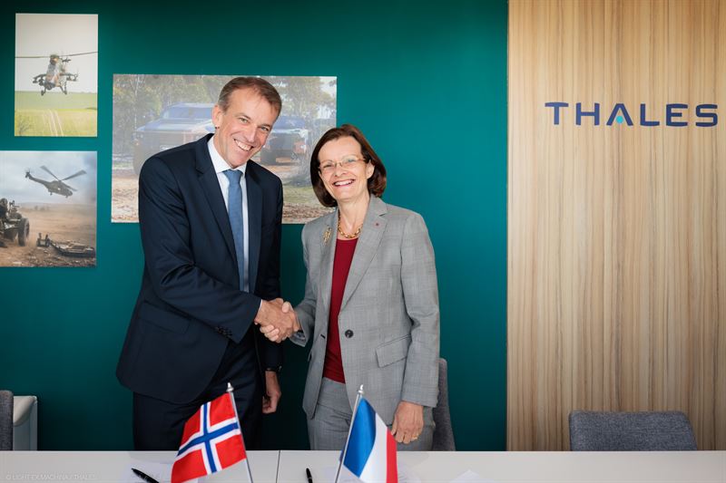 KONGSBERG and Thales sign long-term strategic agreement
